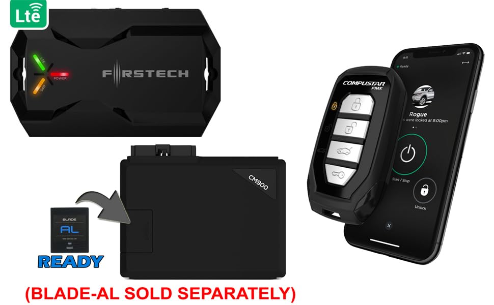 Foto 4 | Sistema De Arranque Remoto Compustar Csx4900-s De 2 Vías Con Drone X1lte - Venta Internacional.