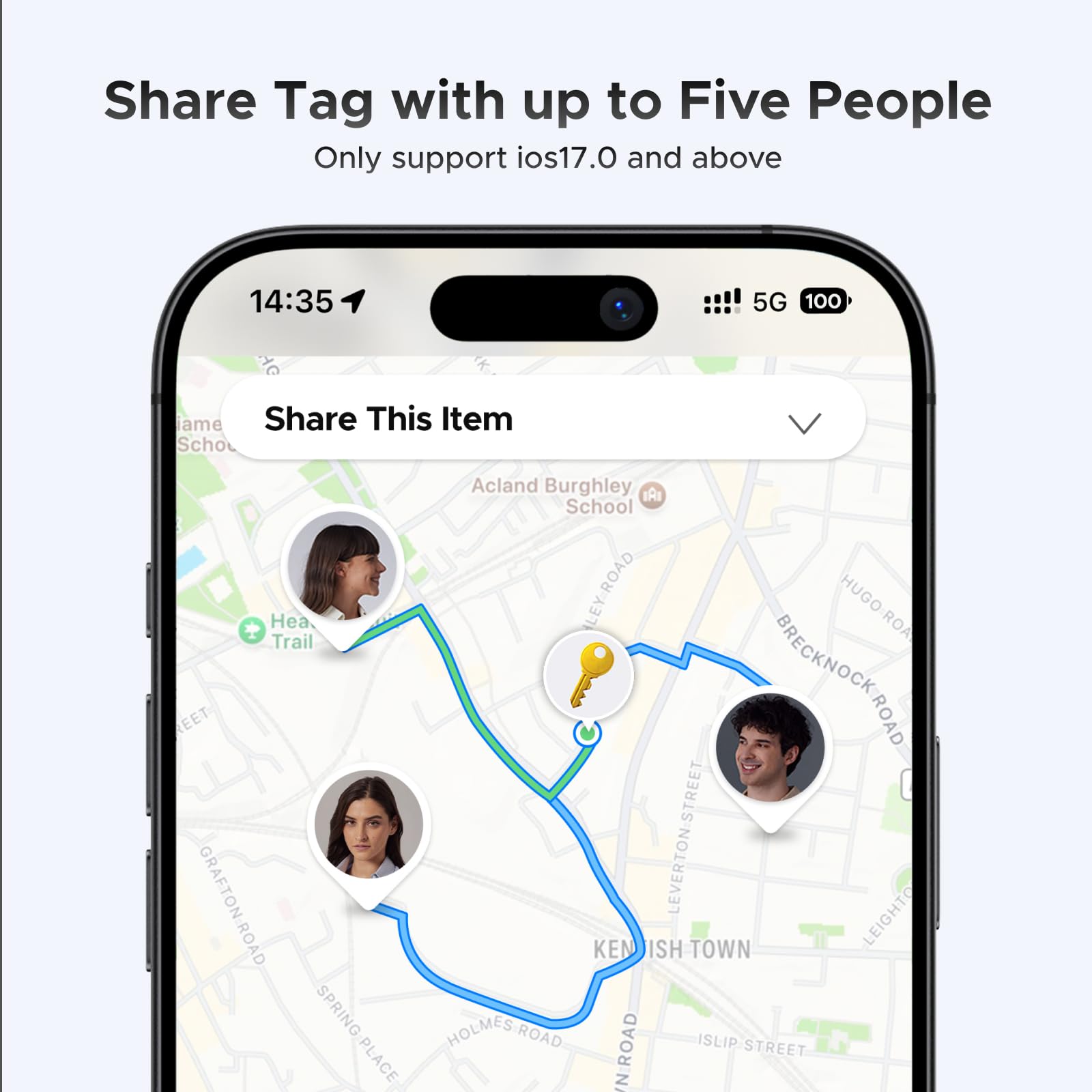 Foto 6 | Buscador Inteligente Ugreen Finetrack Compatible Con Apple Find My - Venta Internacional.