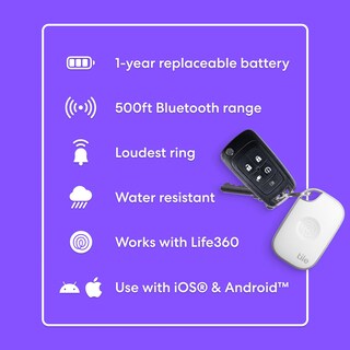 Foto 6 | Tile Rastreador Bluetooth De Life360 Pro (2024), Paquete De 2 - Venta Internacional.