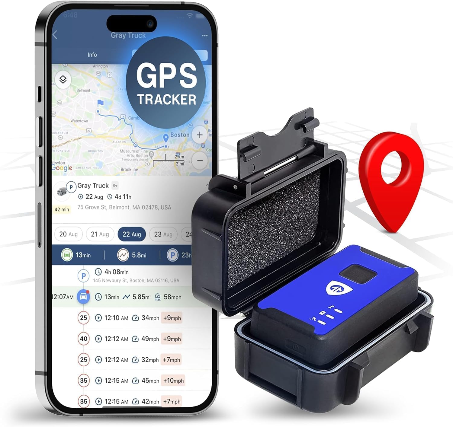 Localizador Gps Brickhouse Security Spark Nano 7 Para Vehículo - Venta Internacional.