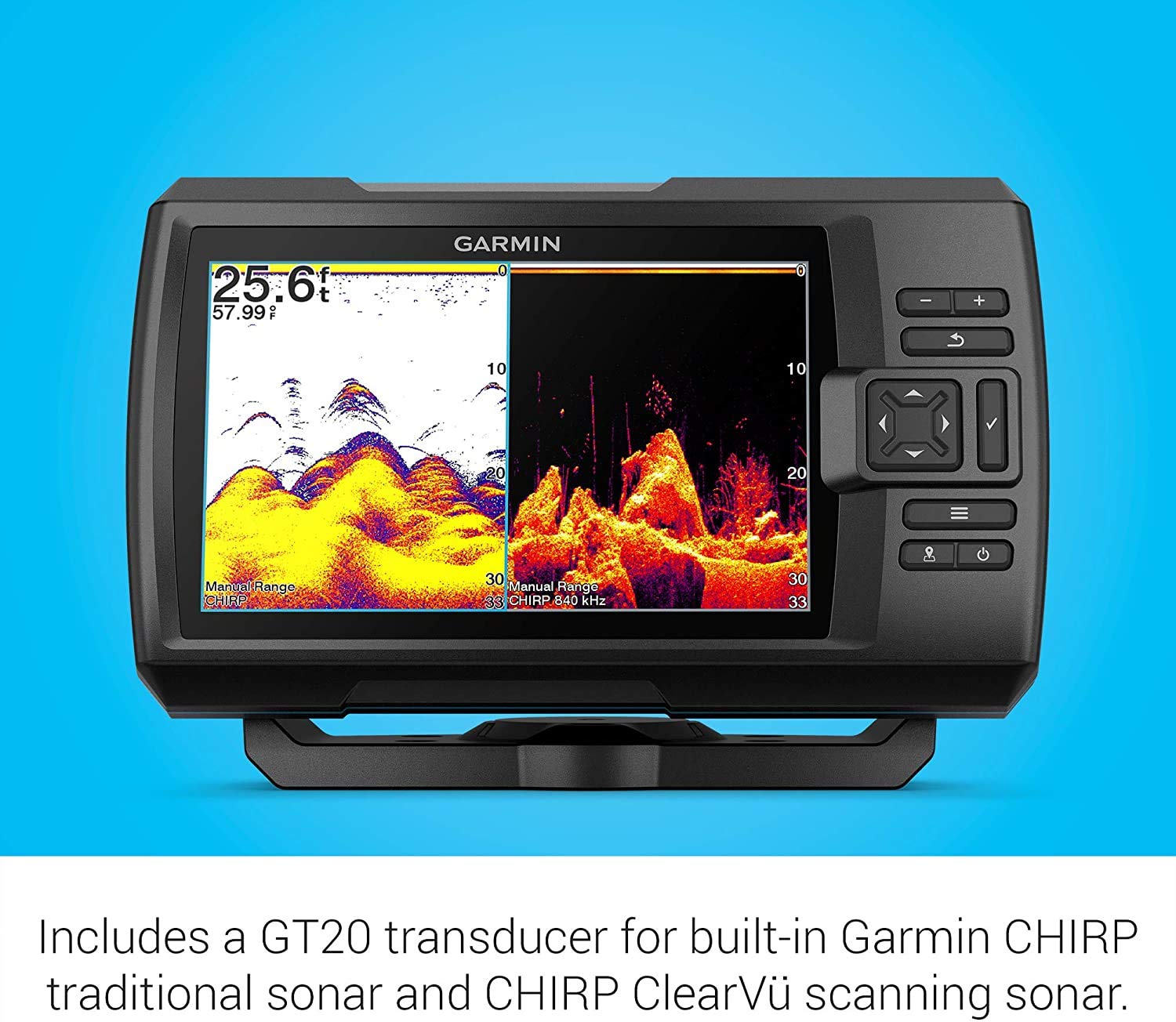 Foto 7 pulgar | Fishfinder Garmin Striker Vivid 5 Cv 010-02551-00 De 5 Pulgadas Con Gt20 - Venta Internacional.