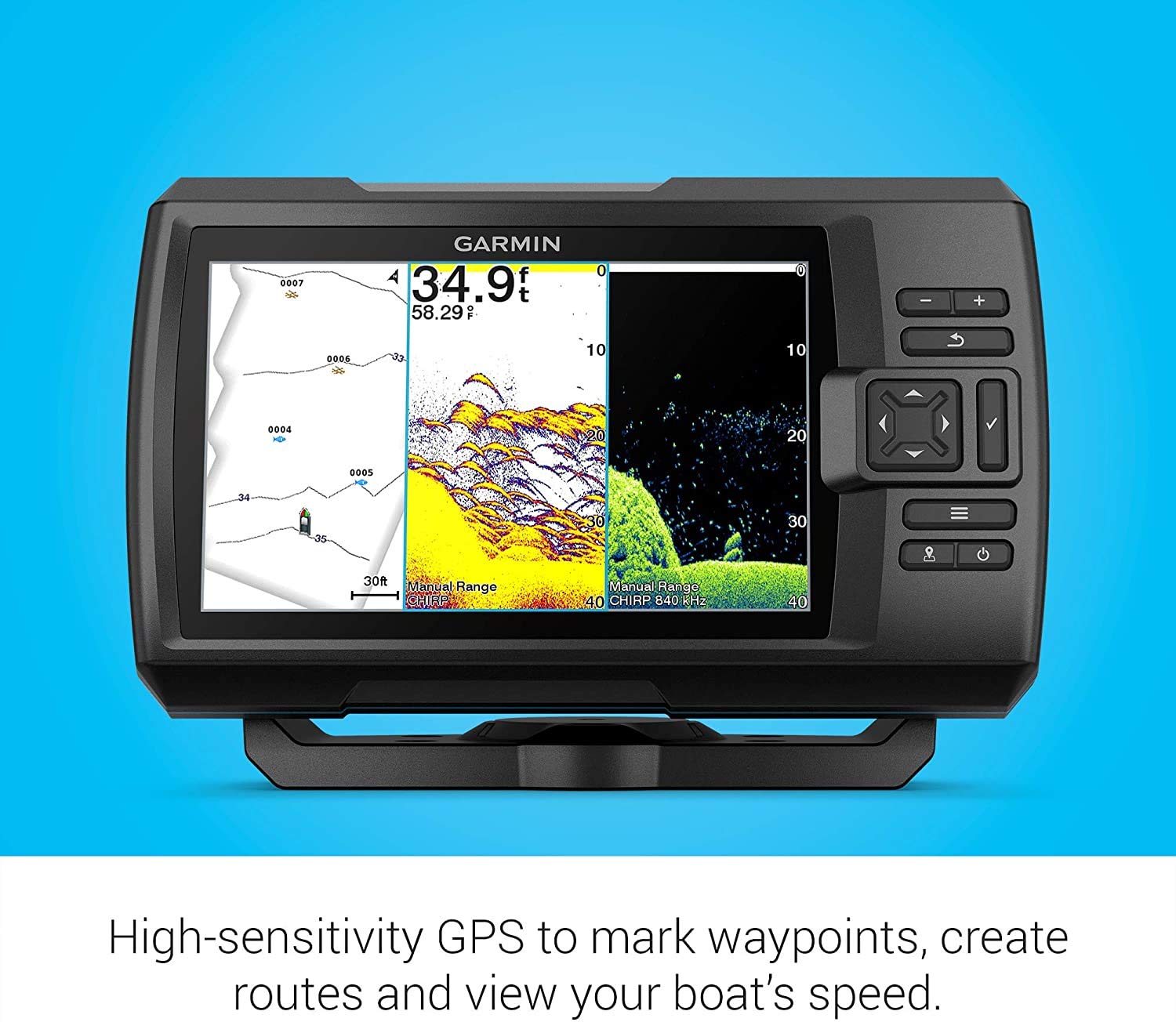 Foto 8 pulgar | Fishfinder Garmin Striker Vivid 5 Cv 010-02551-00 De 5 Pulgadas Con Gt20 - Venta Internacional.