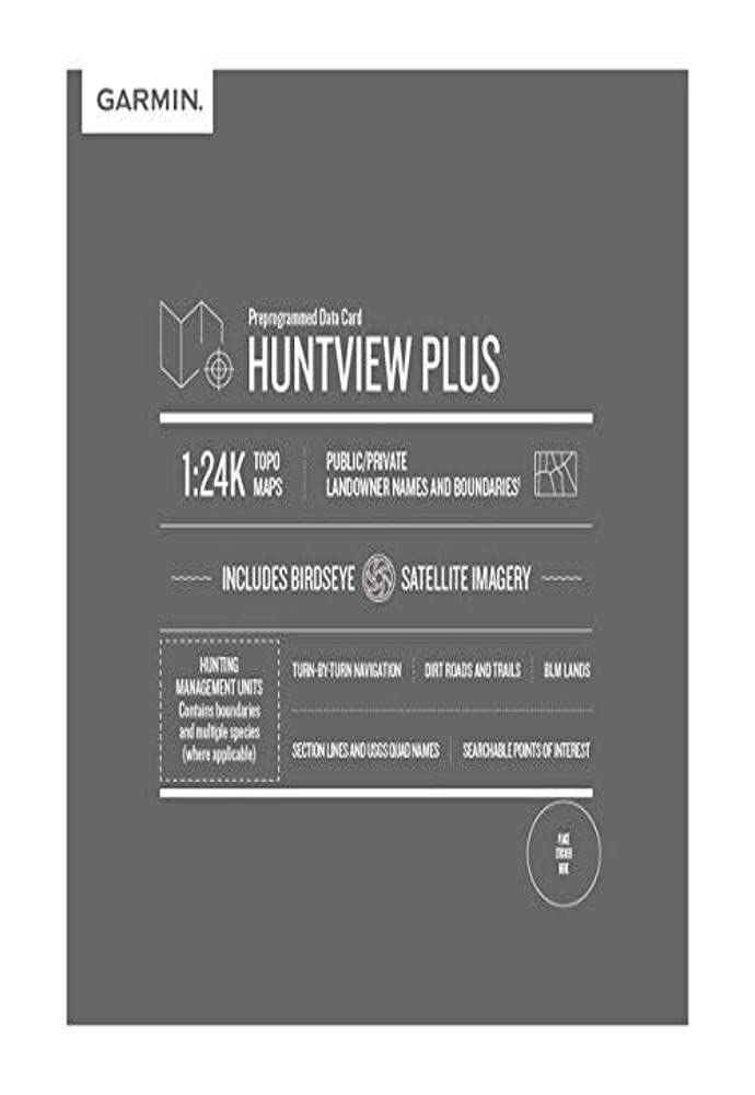 Tarjeta Microsd Garmin Huntview Plus Con Unidades De Gestión De Caza - Venta Internacional.