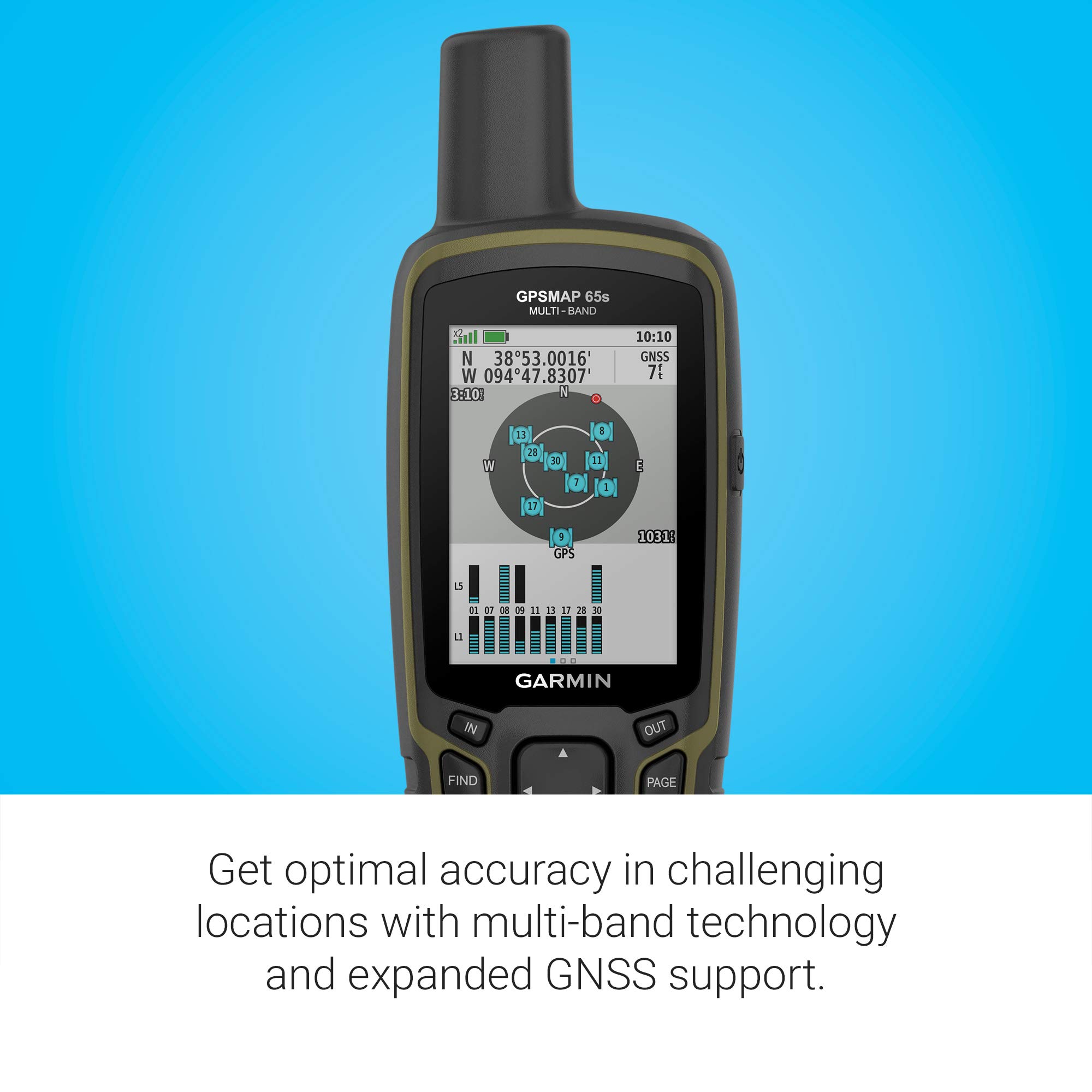 Foto 5 pulgar | Dispositivo Portátil Gps Garmin Gpsmap 65s Con Altímetro Y Brújula - Venta Internacional.