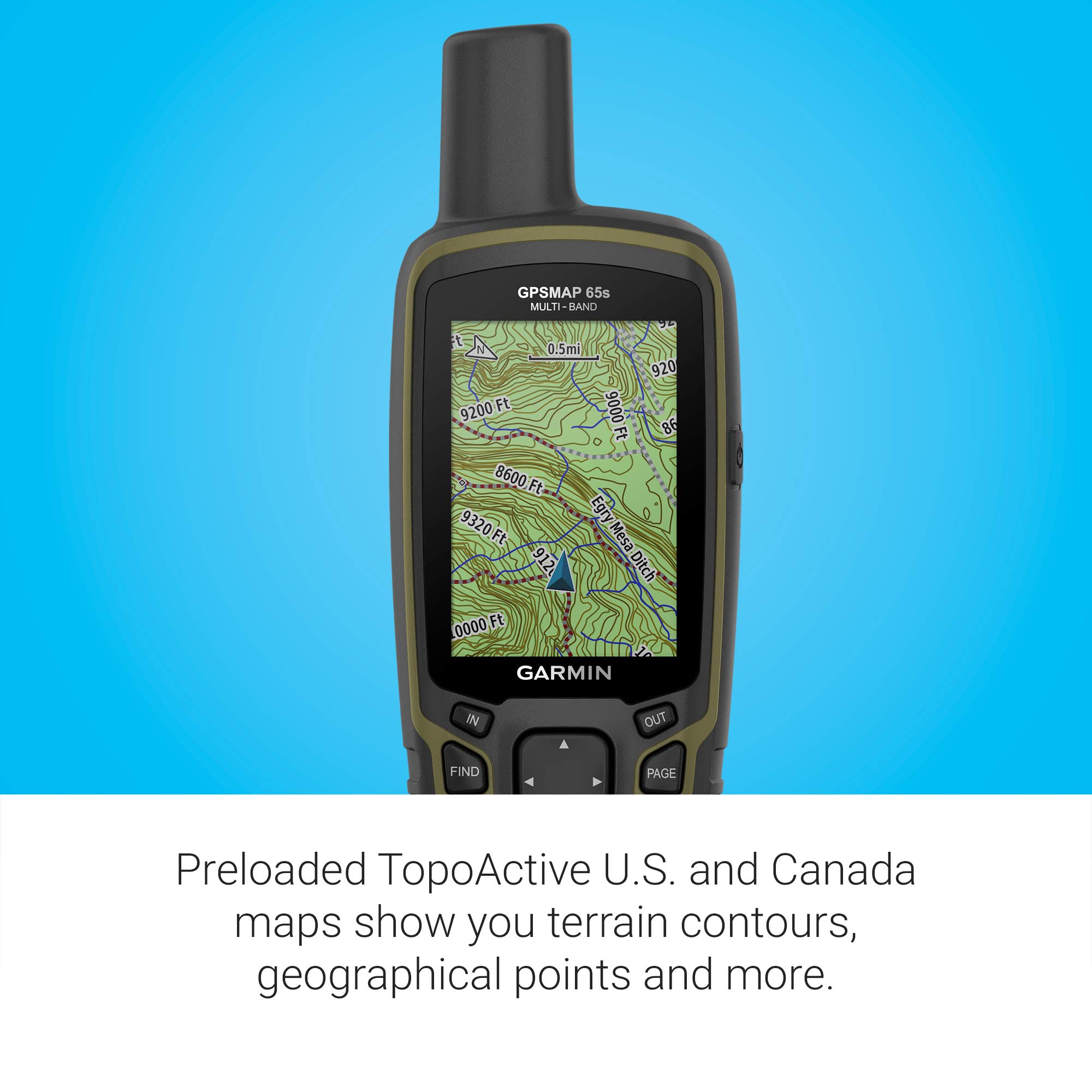Foto 6 pulgar | Dispositivo Portátil Gps Garmin Gpsmap 65s Con Altímetro Y Brújula - Venta Internacional.