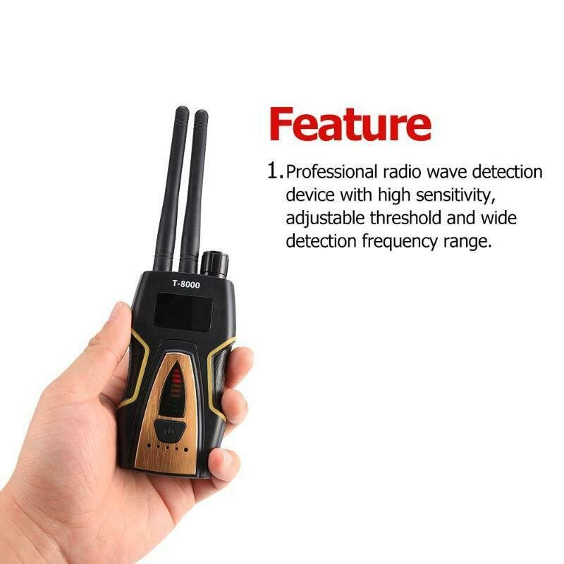 Foto 3 pulgar | Detector De Errores Rf Spy, Escáner De Frecuencia, Barredor Gps - Venta Internacional.