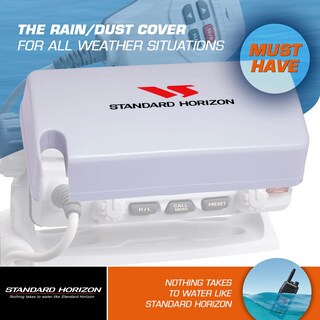 Foto 4 | Cubierta Contra Lluvia Y Polvo Standard Horizon Hc1600 Para Gx1600 Vhf Blanca - Venta Internacional.