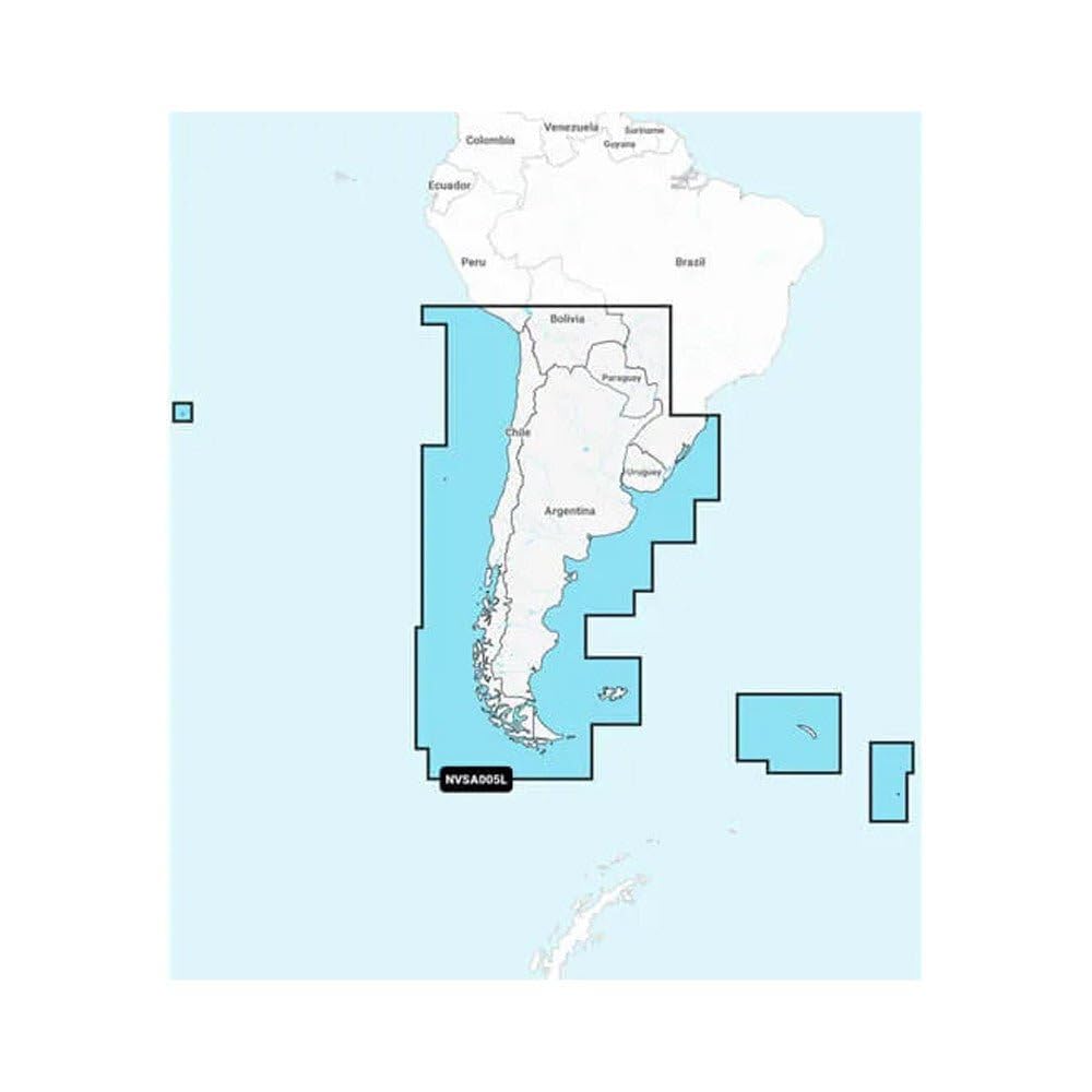 Foto 2 pulgar | Cartas Náuticas Garmin Navionics Vision+™ Nvsa005l - Chile, Argentina - Venta Internacional.
