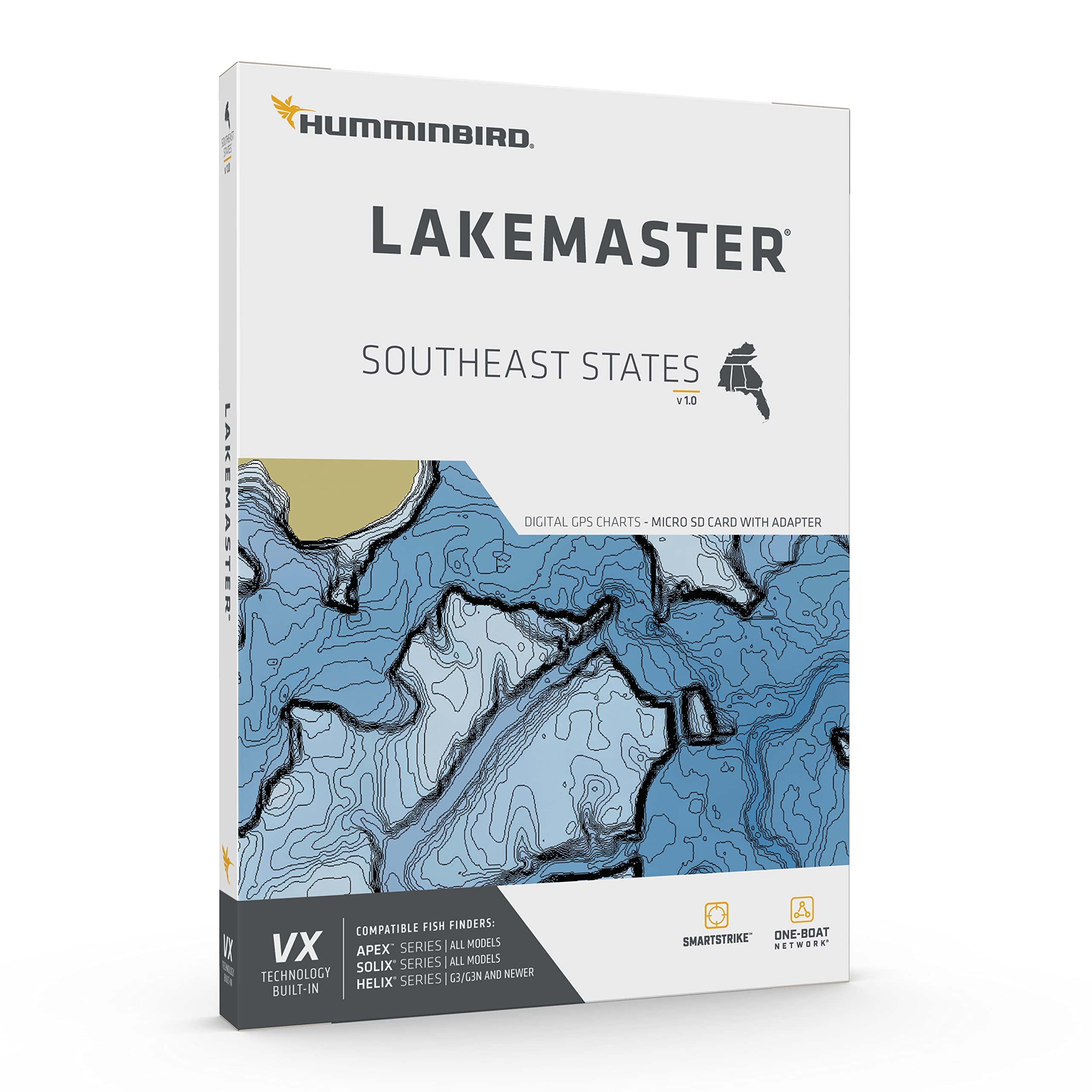 Foto 3 pulgar | Trazador Gps Humminbird 601008-1 Lakemaster Southeast V1 - Venta Internacional.