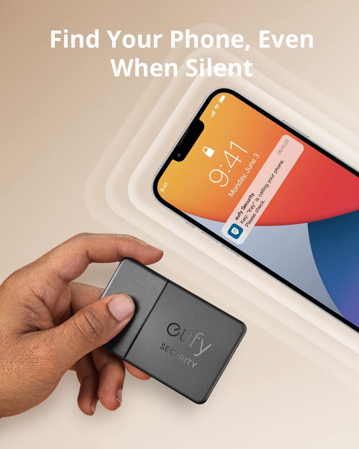 Foto 5 | Cartera Rastreadora Smarttrack Card Eufy Security E30 Negra, Paquete De 1 - Venta Internacional.