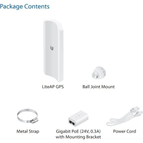 Foto 5 | Punto De Acceso Inalámbrico Ubiquiti Airmax Ac Litebeam Gps - Venta Internacional.