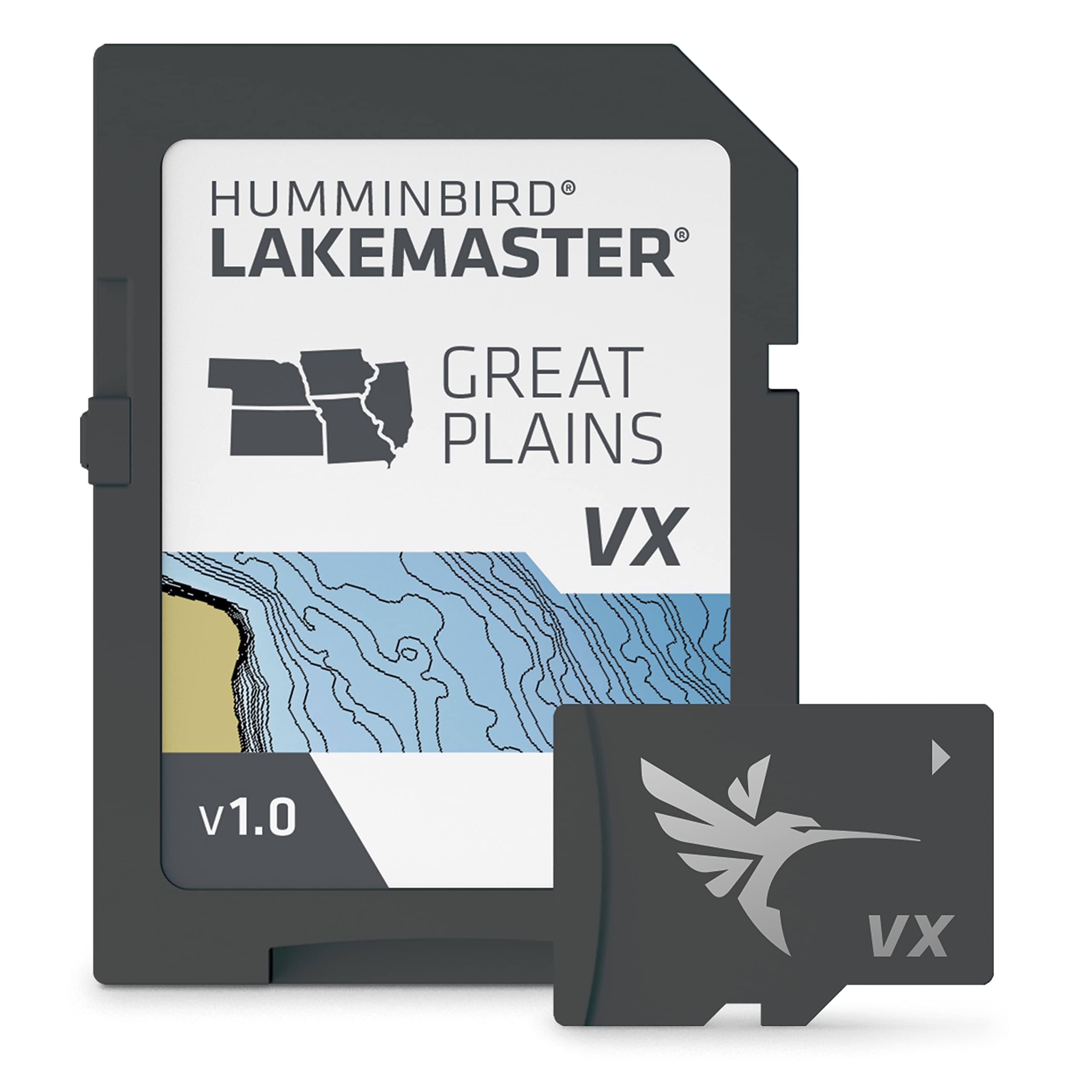Plotter Gps Humminbird 601003-1 Lakemaster Great Plains V1 - Venta Internacional.