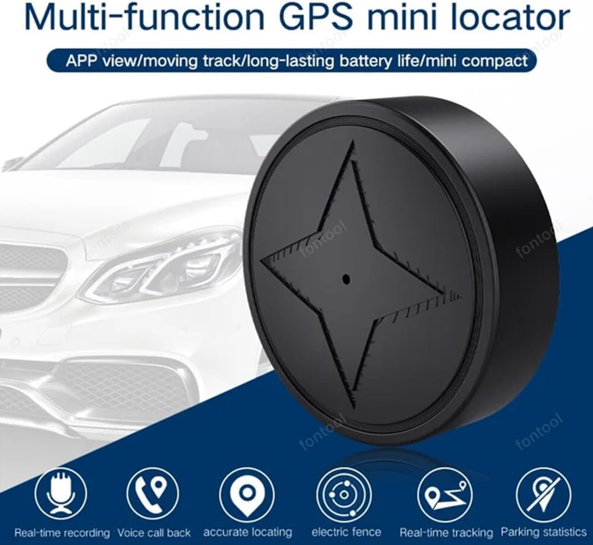 Foto 2 | Rastreador Gps Cartour Magnético Antipérdida Para Vehículos - Venta Internacional.