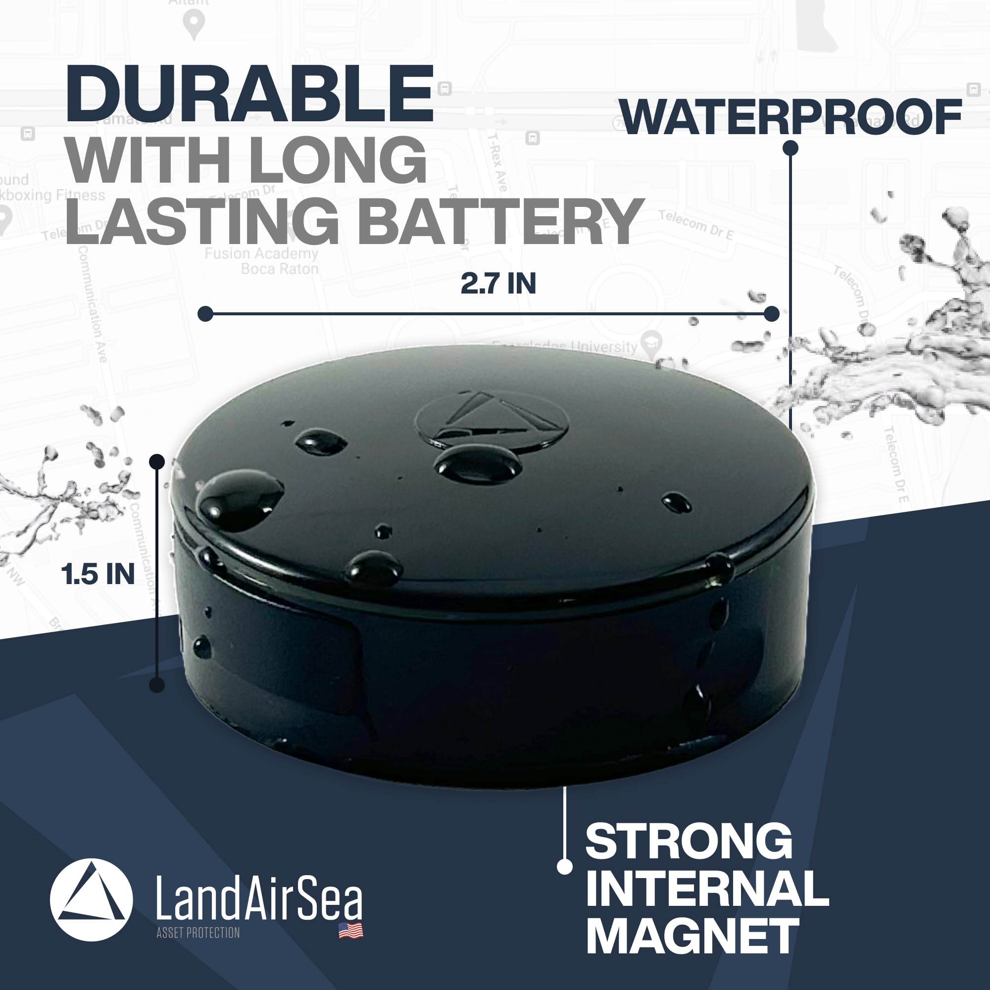 Foto 3 | Rastreador Gps Landairsea Overdrive Con Batería Extendida A Prueba De Agua - Venta Internacional.