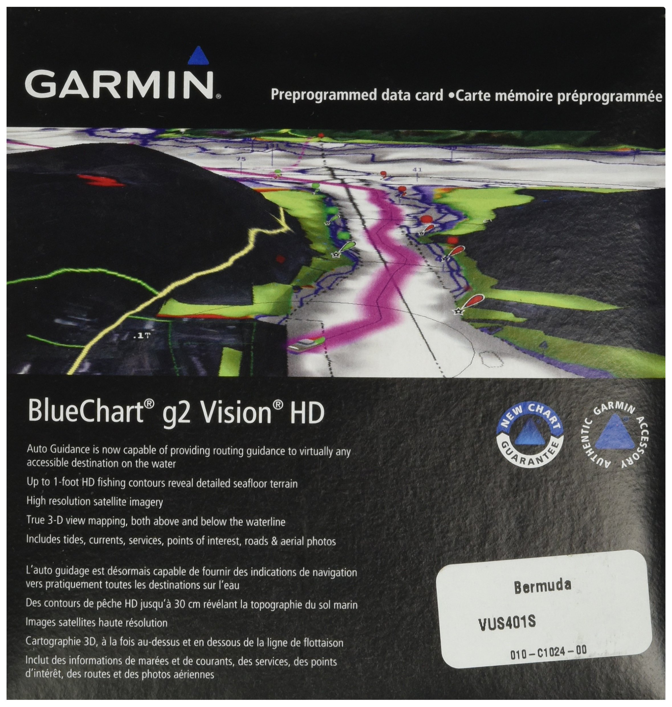 Foto 2 pulgar | Tarjeta Microsd Garmin Bluechart G2 Vision Mapa De Bermudas - Venta Internacional.