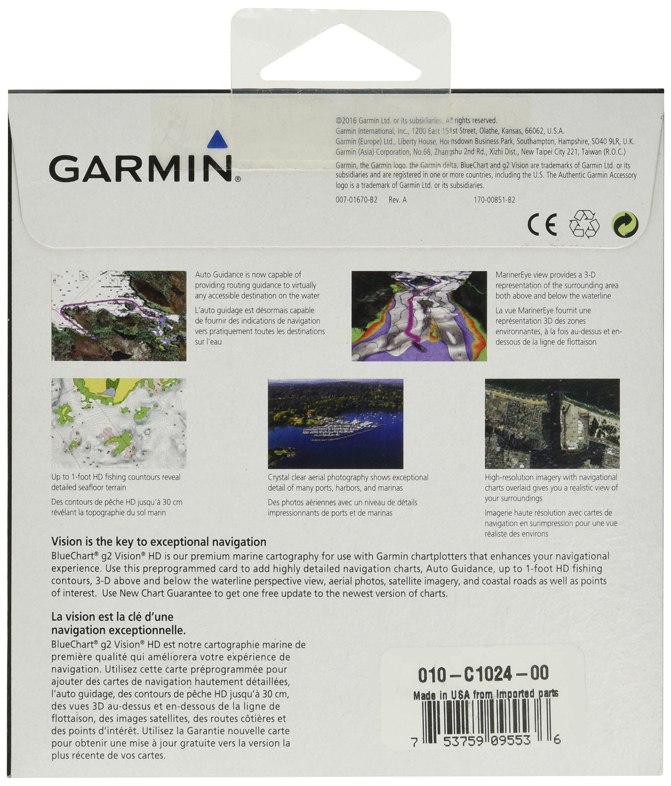 Foto 3 pulgar | Tarjeta Microsd Garmin Bluechart G2 Vision Mapa De Bermudas - Venta Internacional.