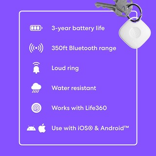 Foto 6 | Tile Rastreador Bluetooth De Life360 Mate (2024), Paquete De 1 Unidad - Venta Internacional.