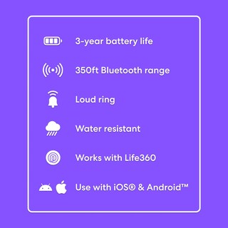 Foto 6 | Pack De 2 Unidades De Rastreadores Bluetooth Tile De Life360 - Venta Internacional.