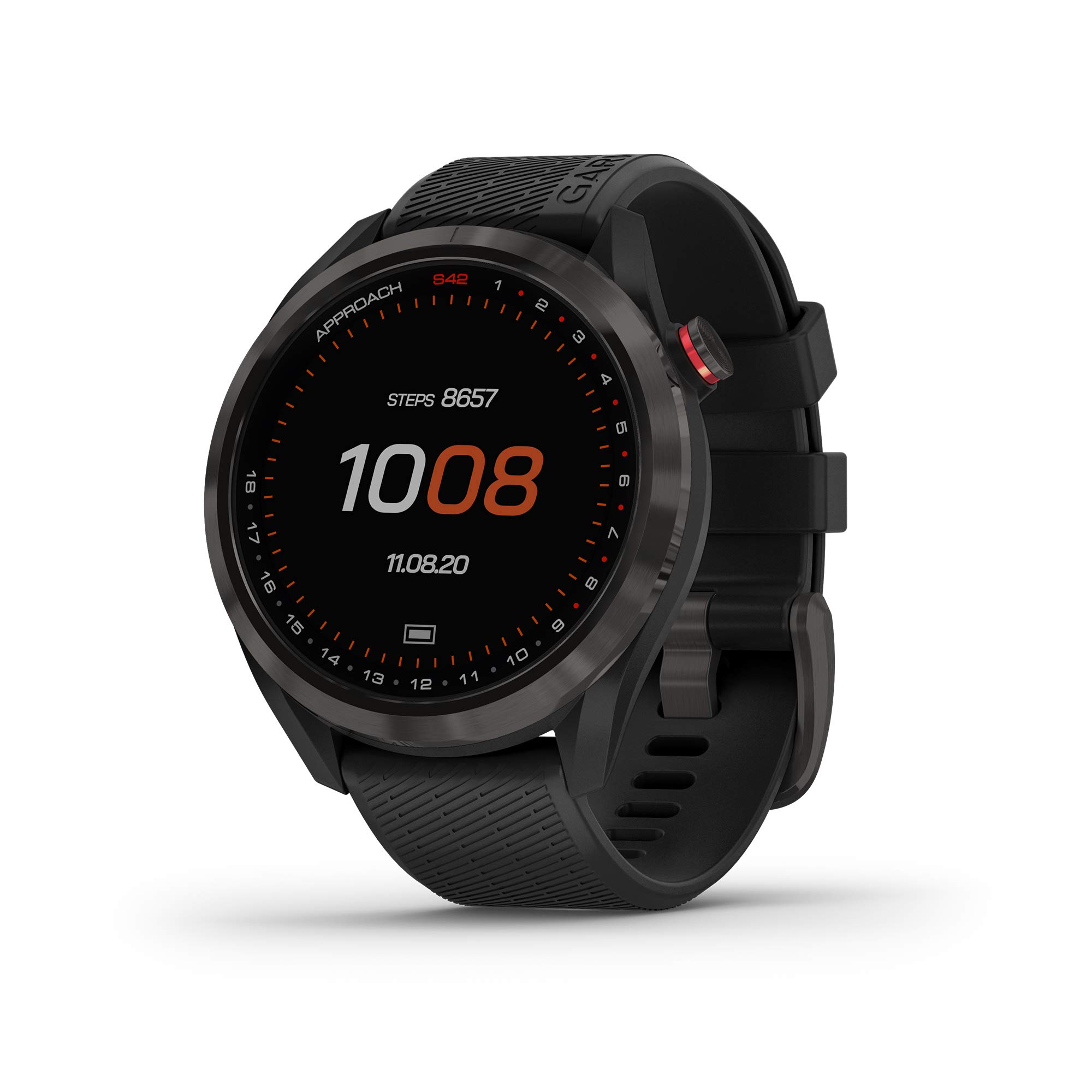 Reloj Inteligente Garmin Approach S42 Con Gps Golf De 1,2 Pulgadas Y Más De 42 000 Campos - Venta Internacional.