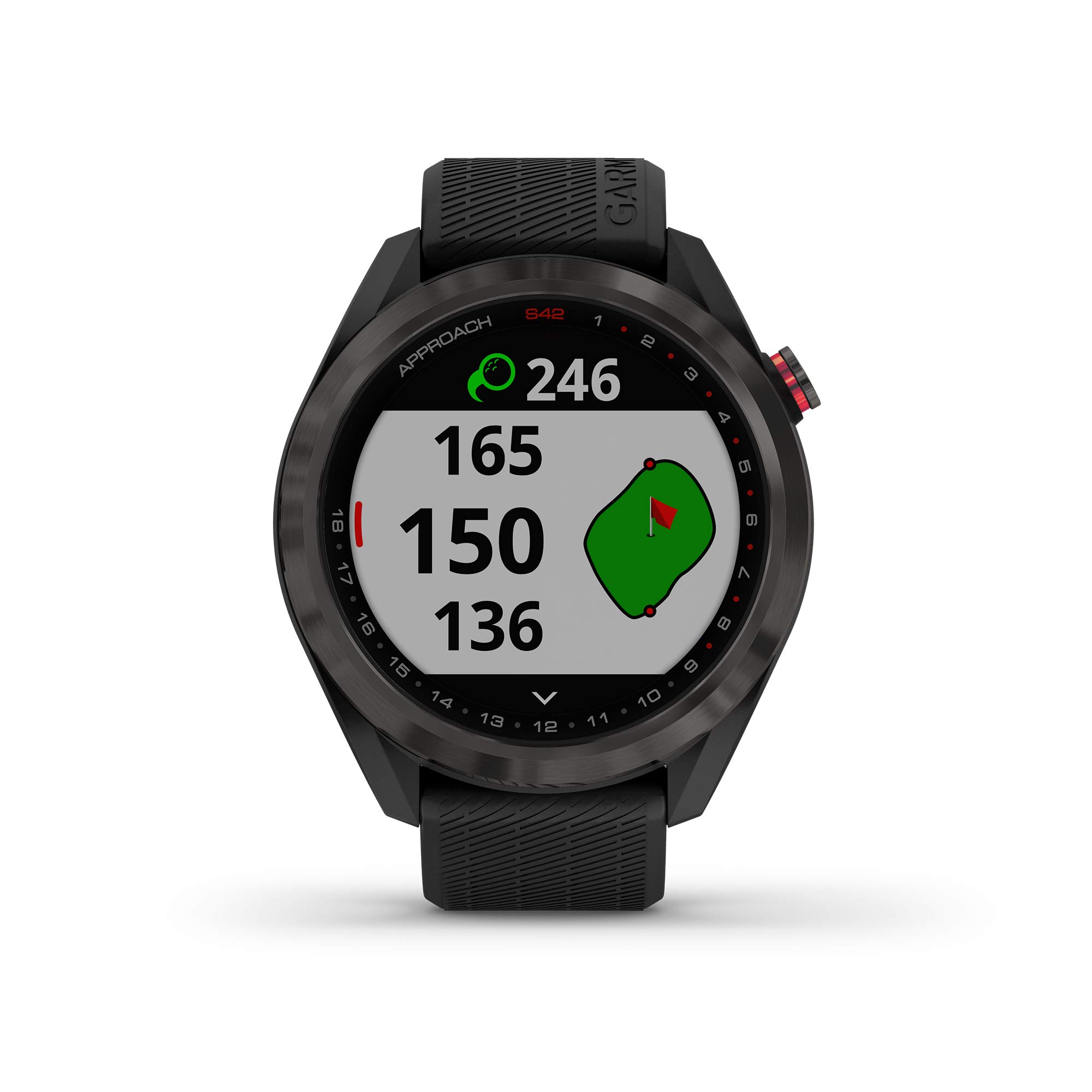 Foto 3 pulgar | Reloj Inteligente Garmin Approach S42 Con Gps Golf De 1,2 Pulgadas Y Más De 42 000 Campos - Venta Internacional.
