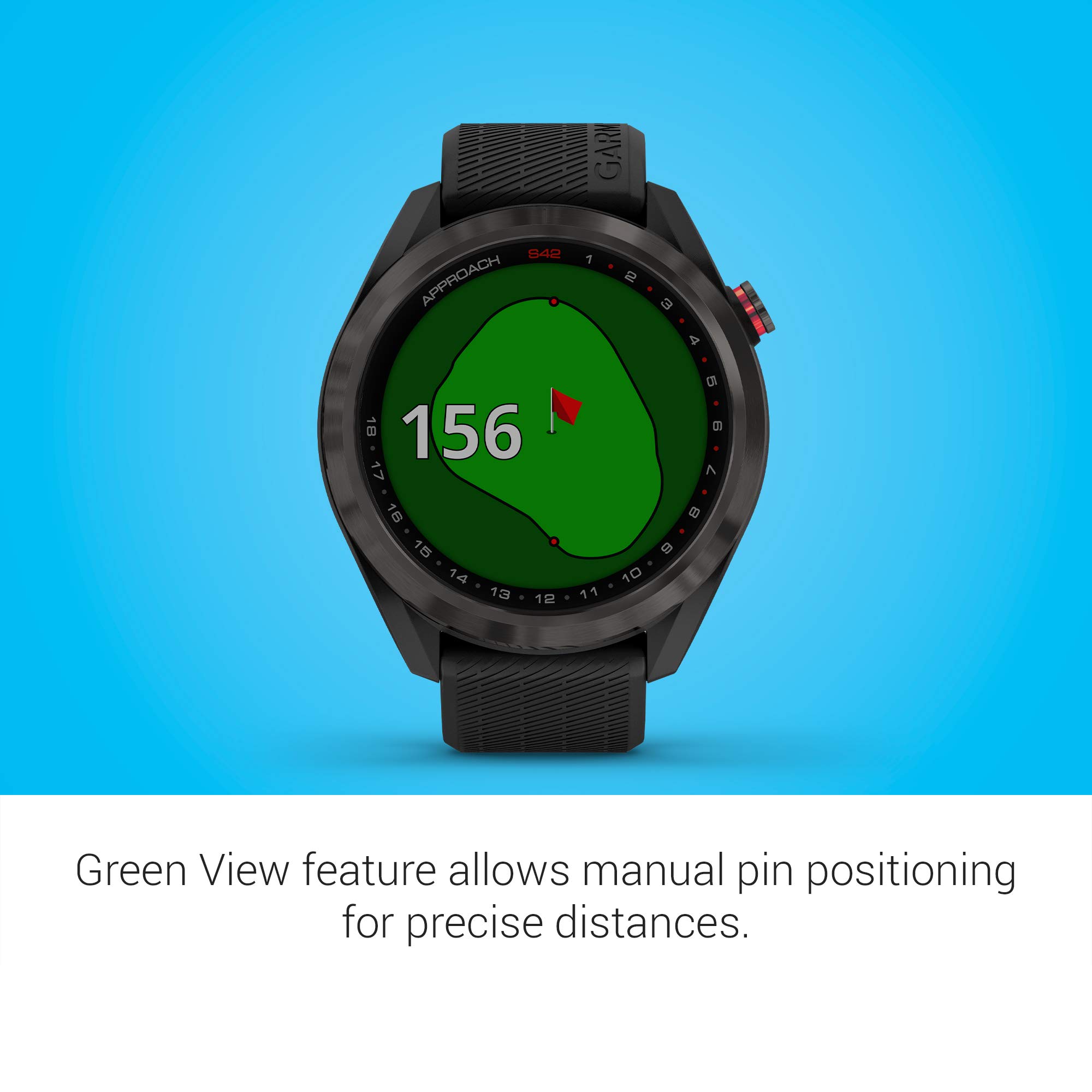 Foto 6 pulgar | Reloj Inteligente Garmin Approach S42 Con Gps Golf De 1,2 Pulgadas Y Más De 42 000 Campos - Venta Internacional.