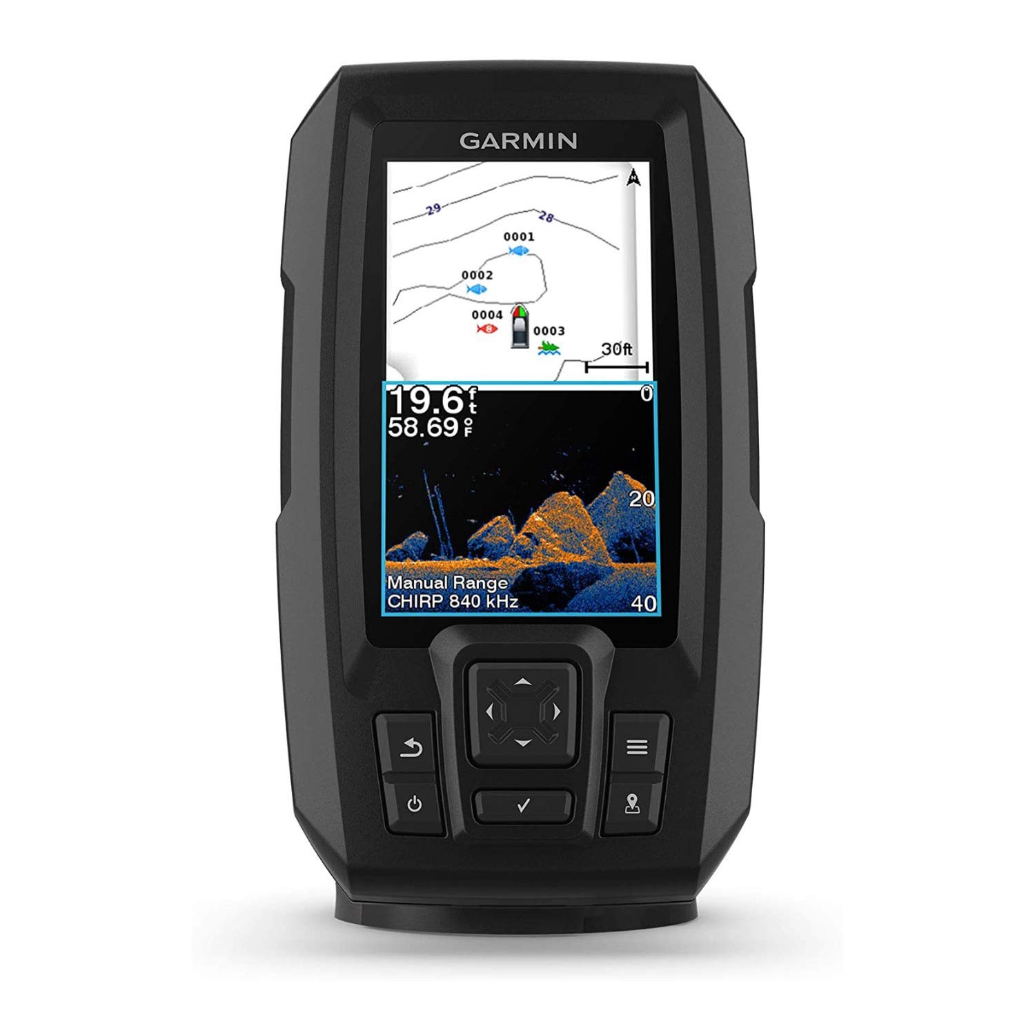 Foto 3 pulgar | Fishfinder Garmin Striker Vivid De 4 Cv Y 4 Pulgadas Con Transductor - Venta Internacional.