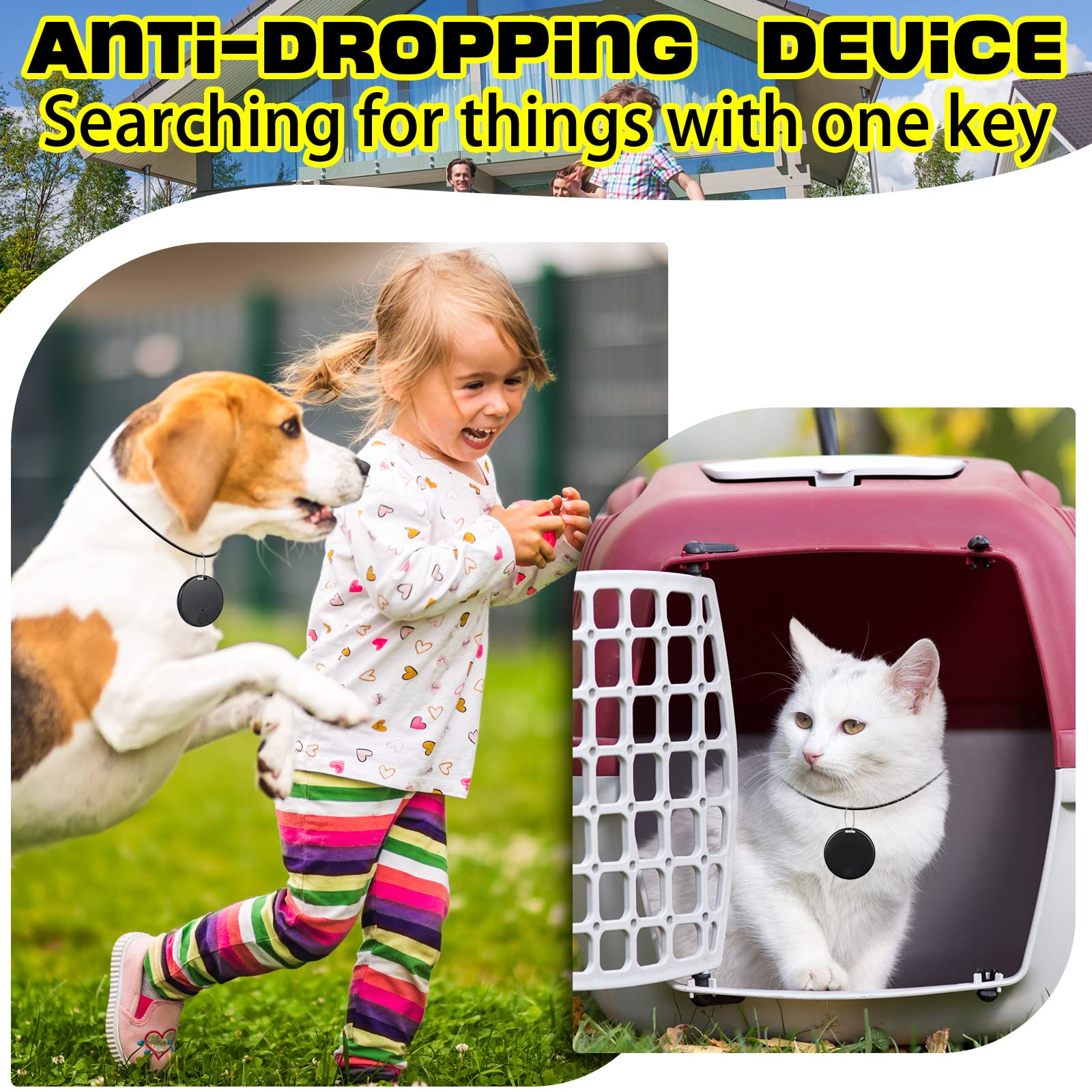 Foto 4 pulgar | Localizador De Llaves Inteligente Para Dispositivos Antipérdida De Rastreo Gps (5) - Venta Internacional.