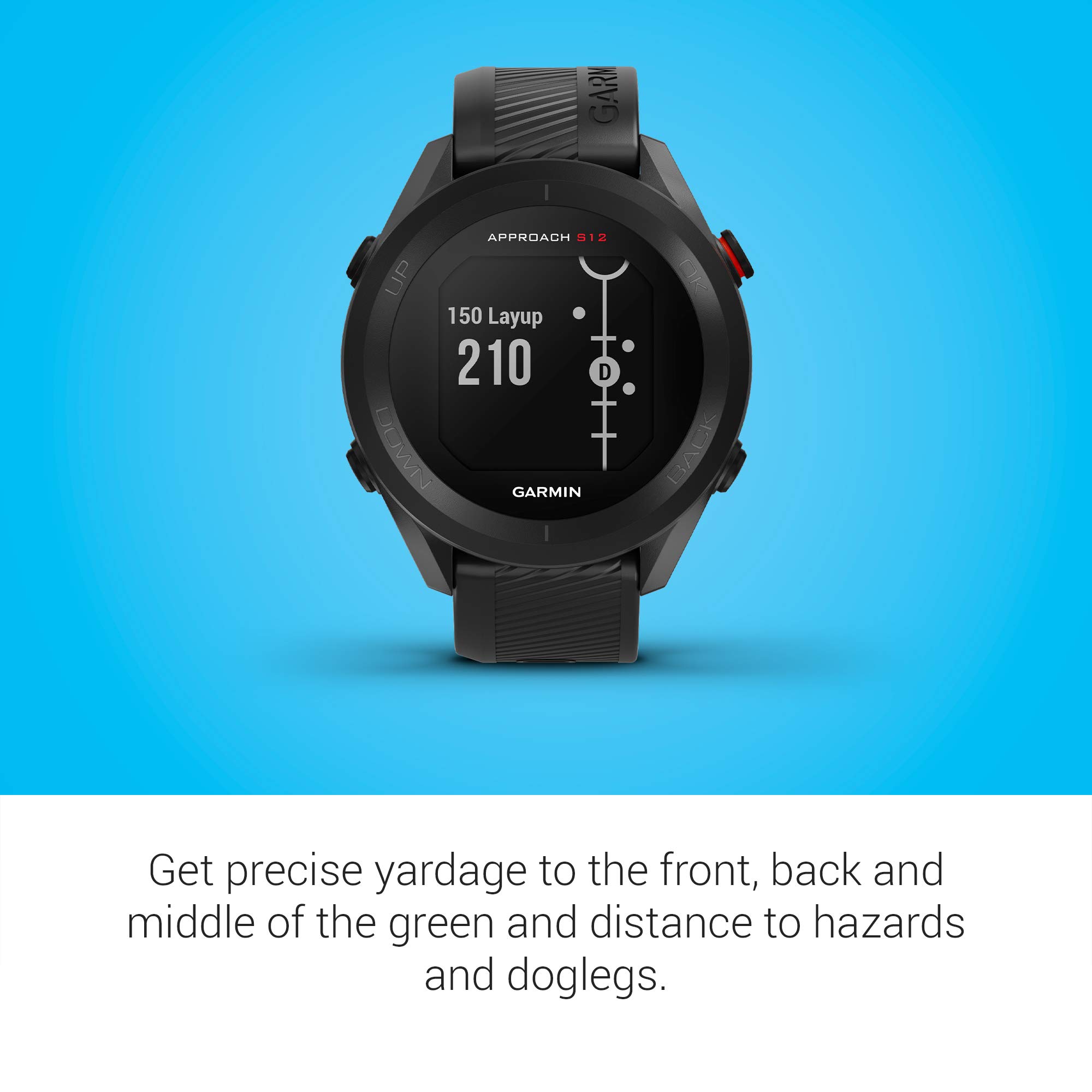 Foto 5 | Reloj De Golf Con Gps Garmin Approach S12, Más De 42 000 Campos Preinstalados - Venta Internacional.