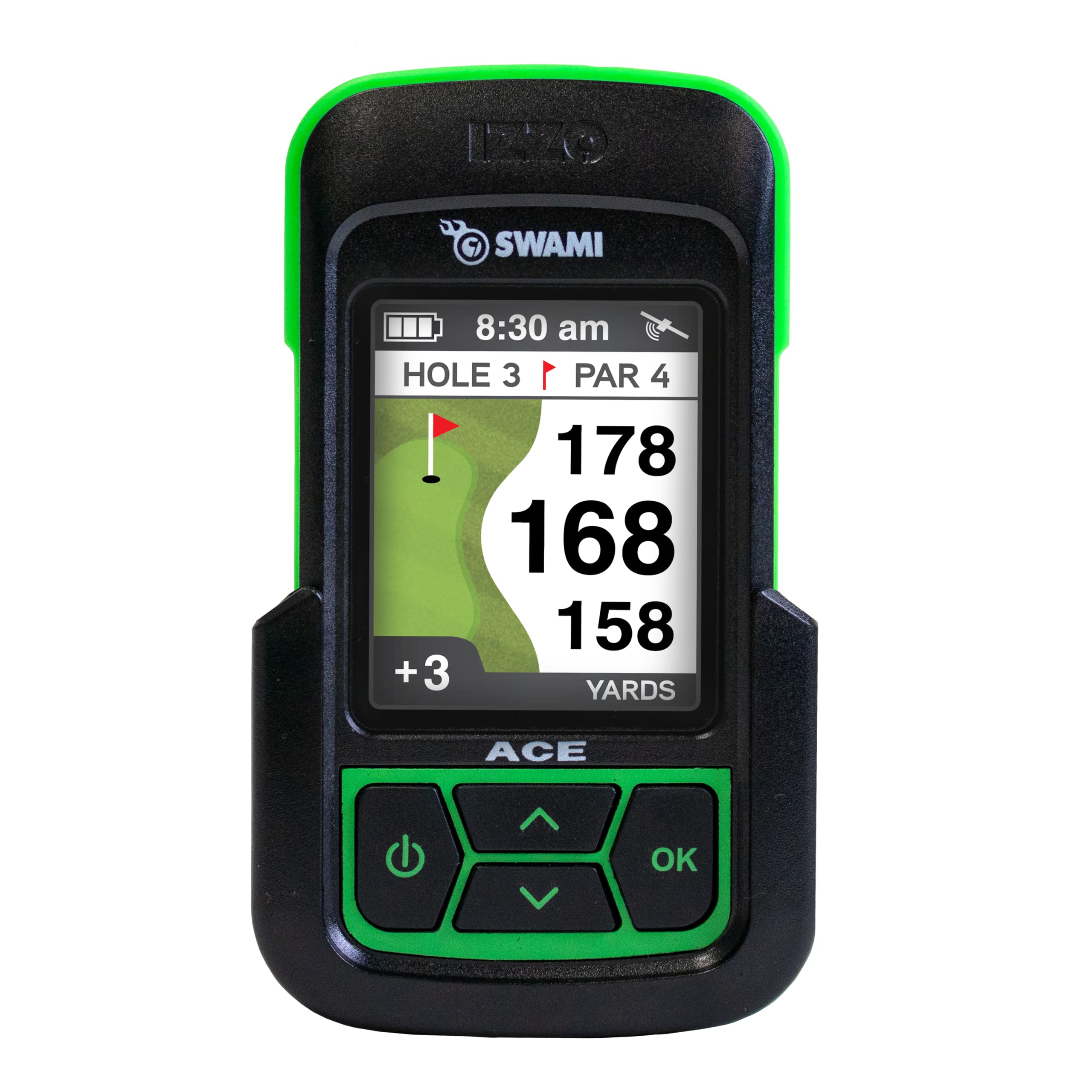 Telémetro Gps Para Golf Izzo Golf Swami Ace Verde Lima - Venta Internacional. $4,475