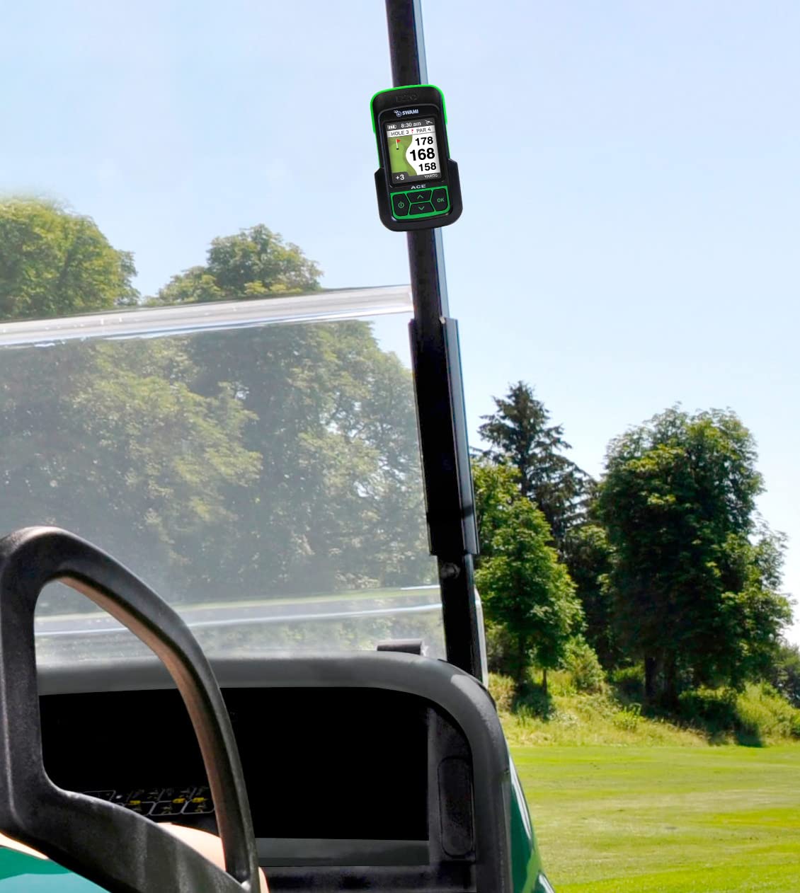 Foto 7 pulgar | Telémetro Gps Para Golf Izzo Golf Swami Ace Verde Lima - Venta Internacional.