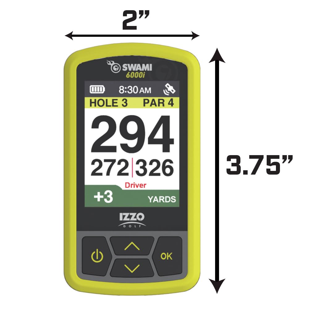 Foto 4 pulgar | Gps Portátil Izzo Swami 6000 Para Golf, Resistente Al Agua, Con 38.000 Mapas - Venta Internacional.