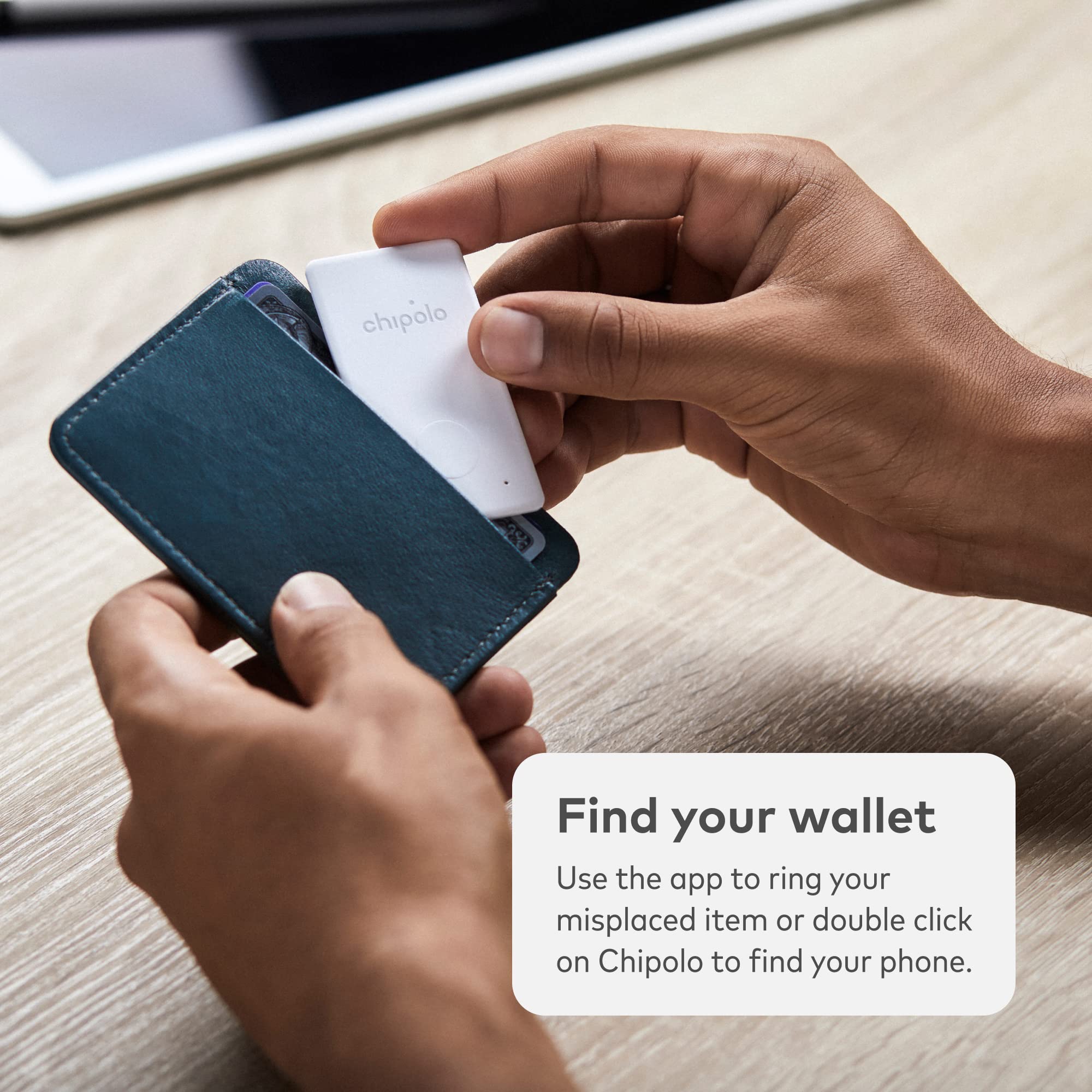 Foto 2 | Localizador Bluetooth Chipolo Para Llaves, Bolsa, Artículo Blanco - Venta Internacional.
