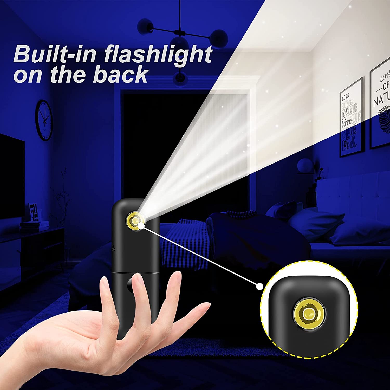 Foto 2 | Localizador De Artículos Rf Key Finder Simjar De 80 Db+ Con 6 Receptores De 40 M De Alcance - Venta Internacional.