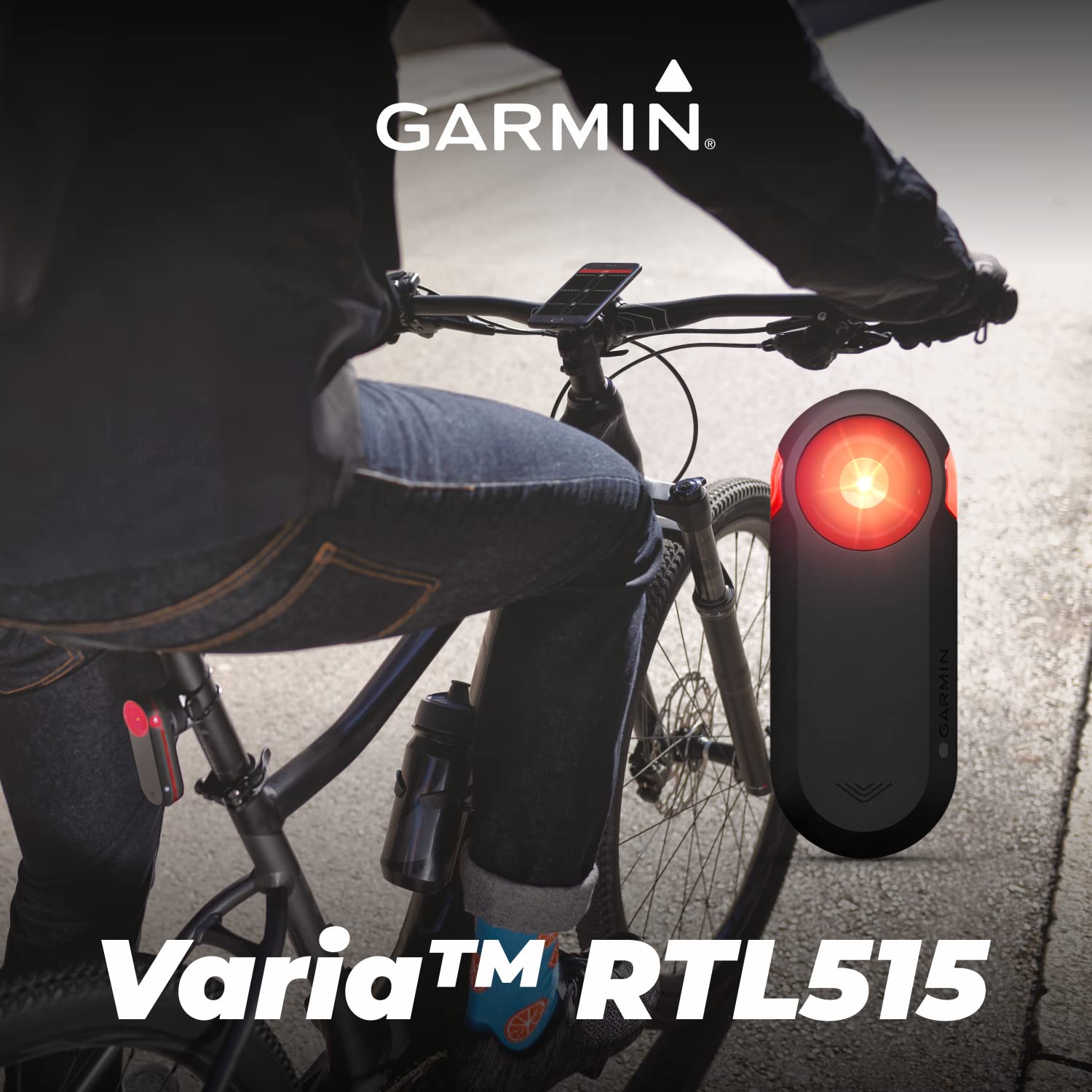 Foto 5 pulgar | Radar Retrovisor Para Ciclismo Garmin Varia Rtl515 Con Paquete De Alimentación - Venta Internacional.
