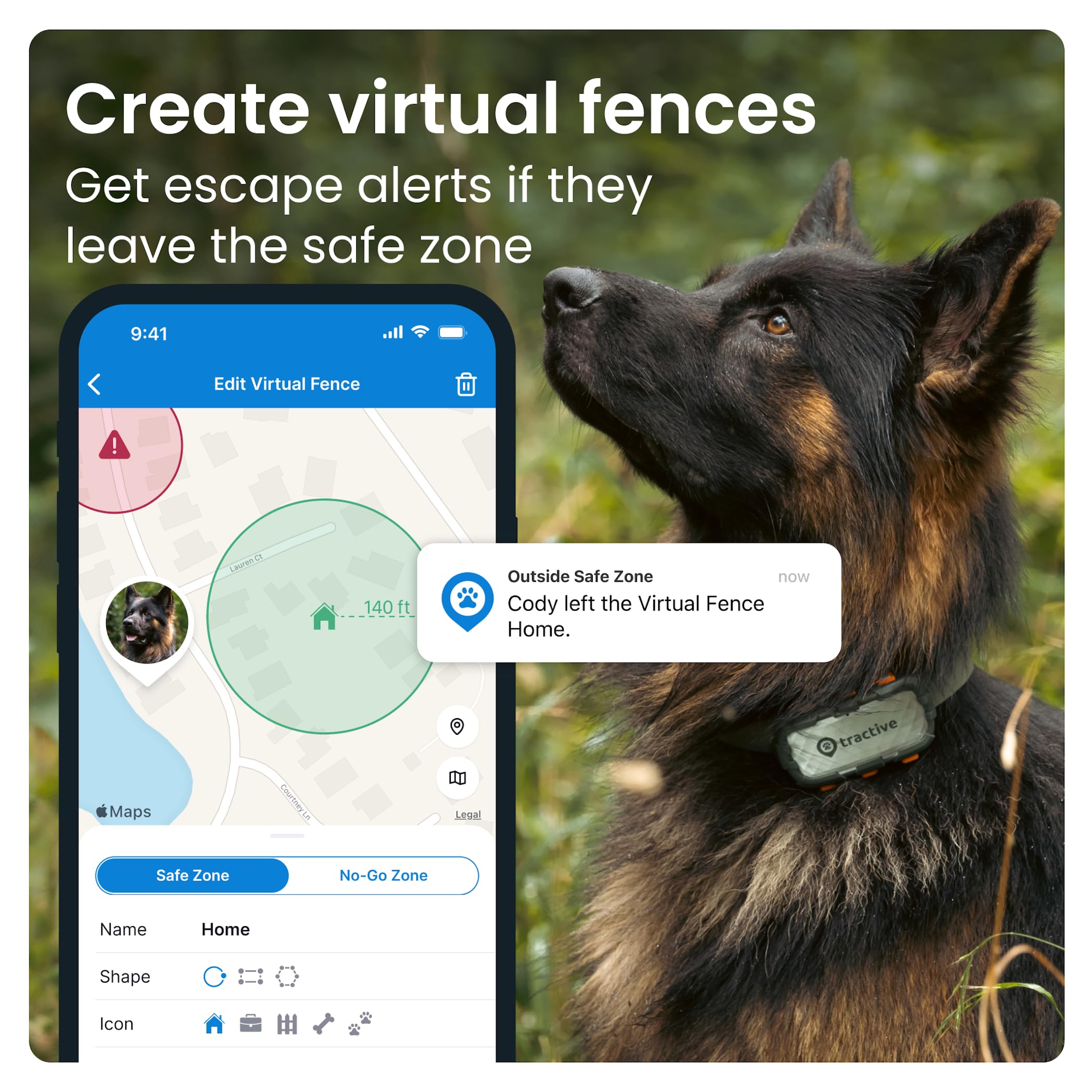 Foto 5 pulgar | Localizador Gps Tractive Xl Para Perros (más De 23 Kg) Con Control De Salud - Venta Internacional.