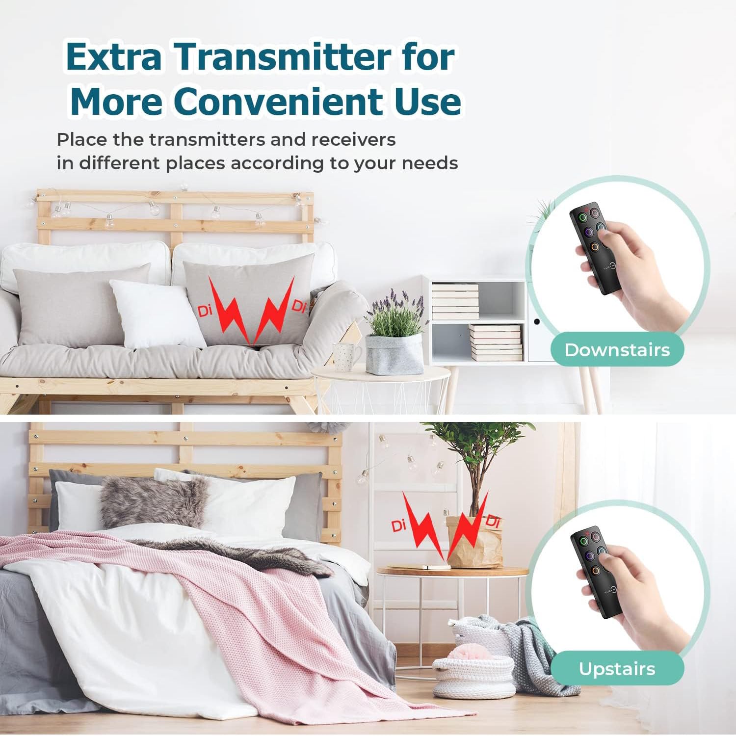 Foto 5 pulgar | Rastreador Key Finder Esky Wallet Con Transmisor Adicional Y 6 Receptores - Venta Internacional.