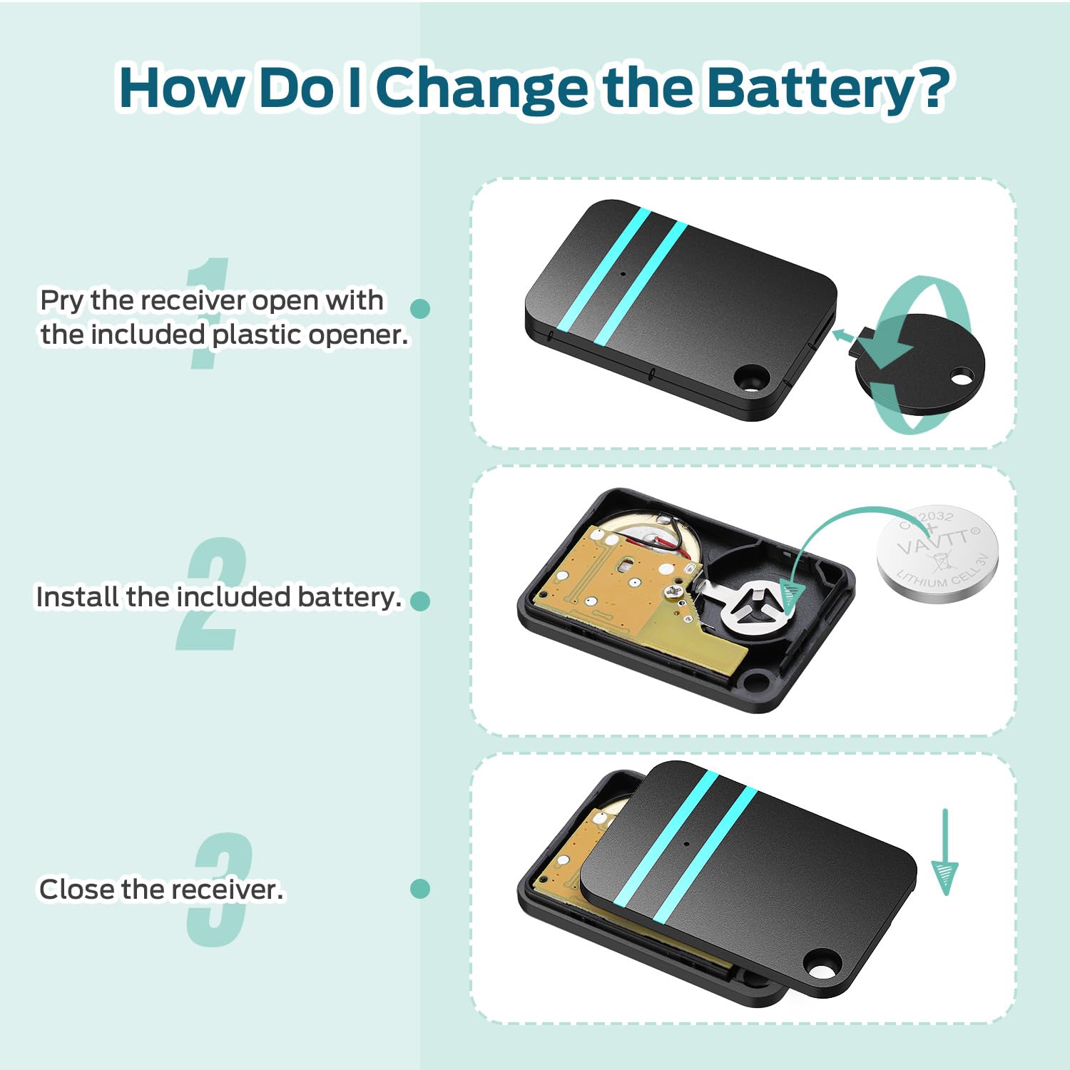 Foto 7 | Rastreador Key Finder Esky Wallet Con Transmisor Adicional Y 6 Receptores - Venta Internacional.