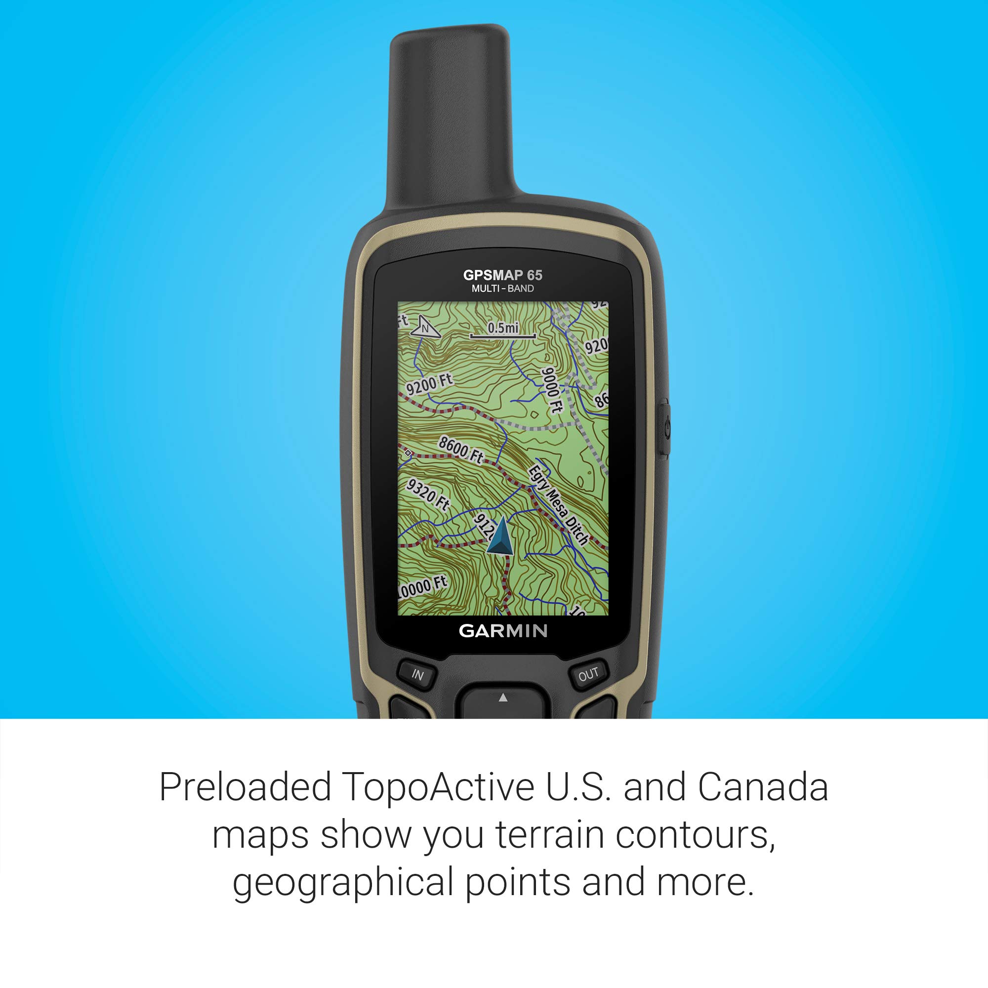 Foto 4 | Pantalla Portátil A Color Gps Garmin Gpsmap 65 De 2,6 Pulgadas - Venta Internacional.