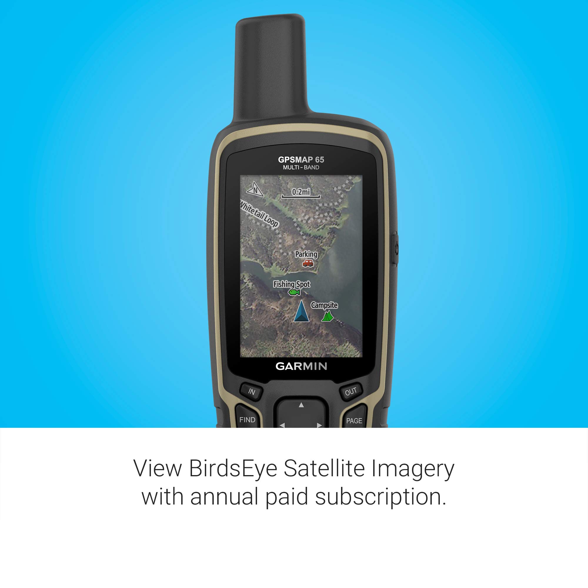 Foto 7 pulgar | Pantalla Portátil A Color Gps Garmin Gpsmap 65 De 2,6 Pulgadas - Venta Internacional.