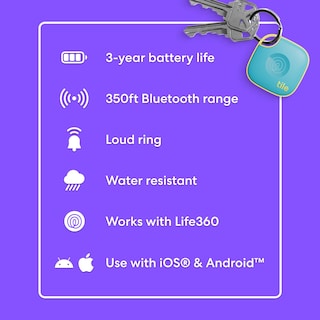 Foto 6 | Tile Rastreador Bluetooth De Life360 Mate (2024), Paquete De 1 Unidad - Venta Internacional.