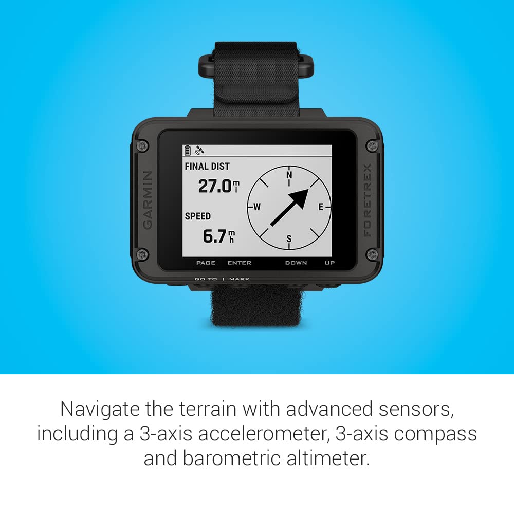 Foto 4 pulgar | Navegador Gps Garmin Foretrex 801 Montado En La Muñeca Con Correa - Venta Internacional.
