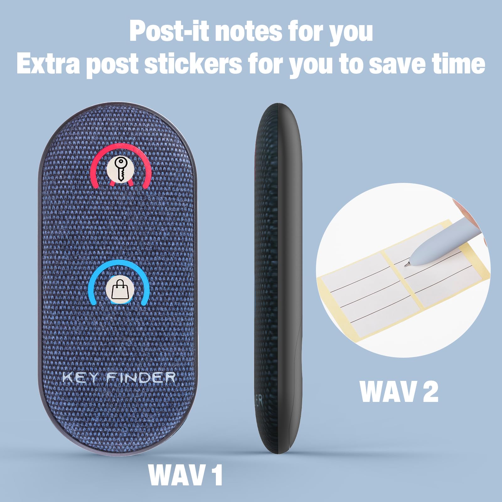 Foto 6 pulgar | Localizador De Objetos Rf Key Finder Simjar De 80 Db+ Con 2 Receptores De 40 M De Alcance - Venta Internacional.