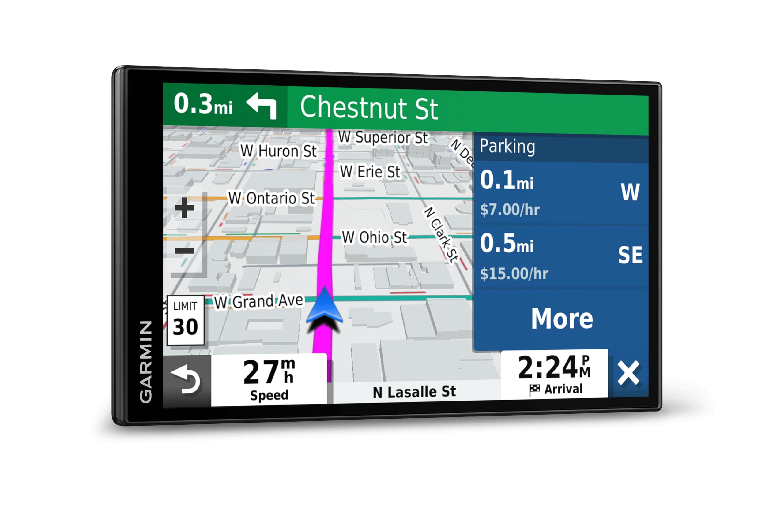 Foto 2 | Navegador Gps Garmin Drivesmart 71 Ex De 7 Pulgadas Con Tráfico - Venta Internacional.