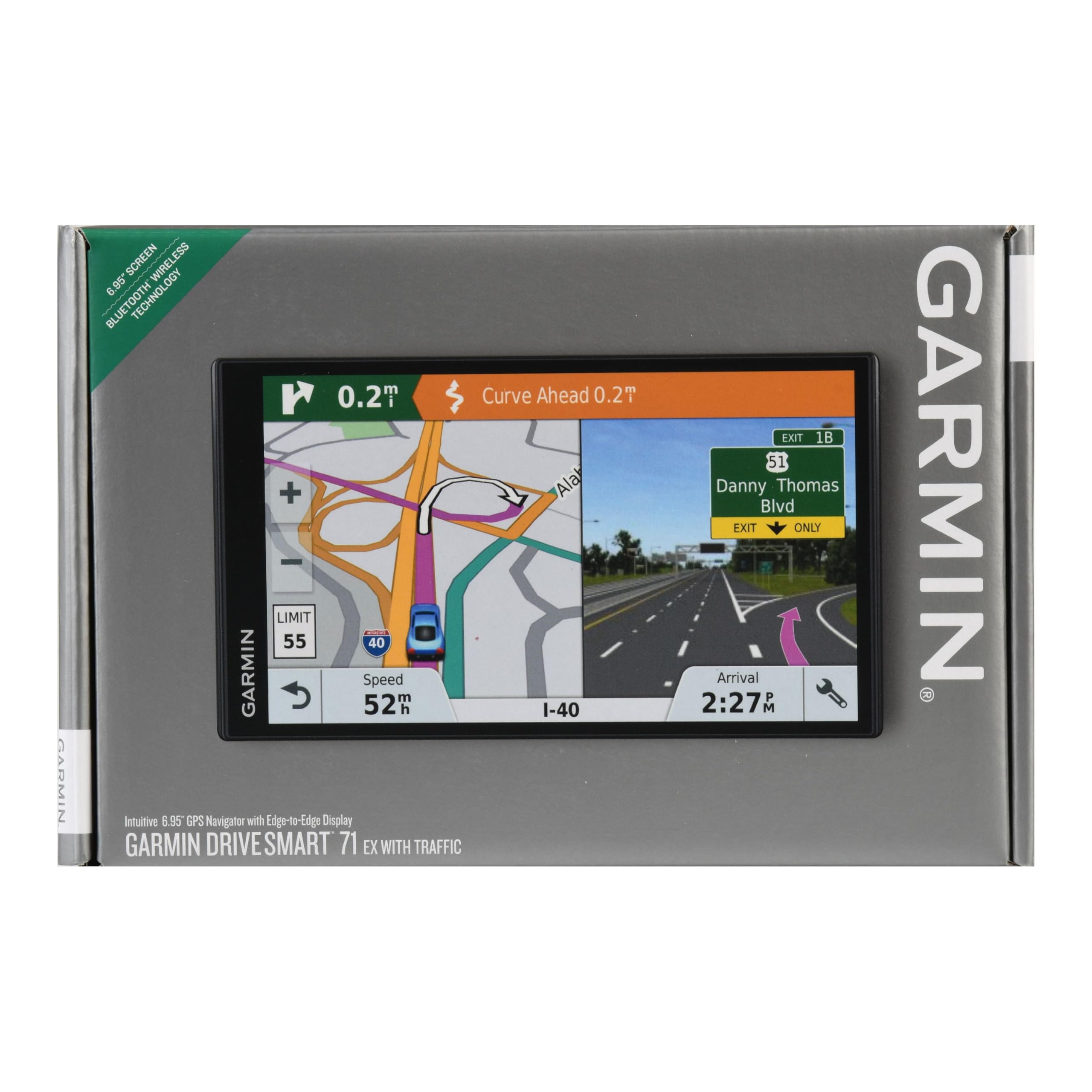 Foto 6 pulgar | Navegador Gps Garmin Drivesmart 71 Ex De 7 Pulgadas Con Tráfico - Venta Internacional.