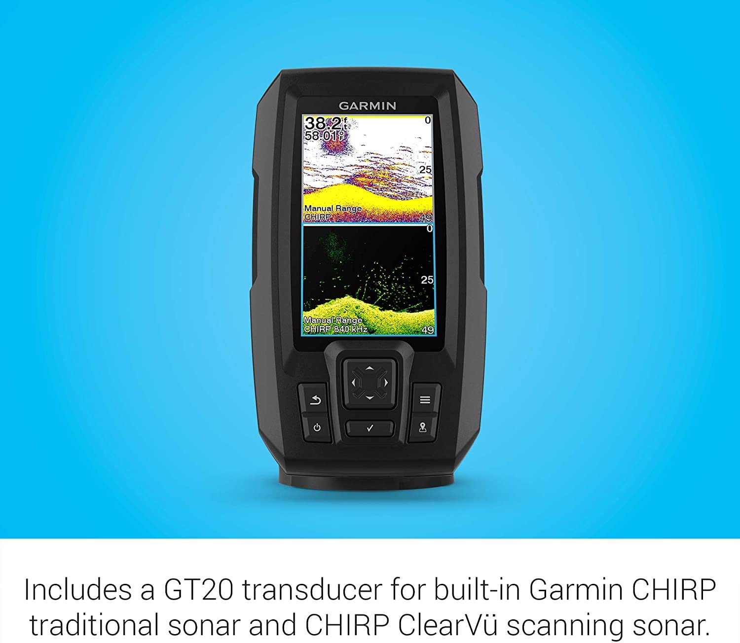 Foto 6 pulgar | Fishfinder Garmin Striker Vivid De 4 Cv Con Transductor De 4 Pulgadas - Venta Internacional.