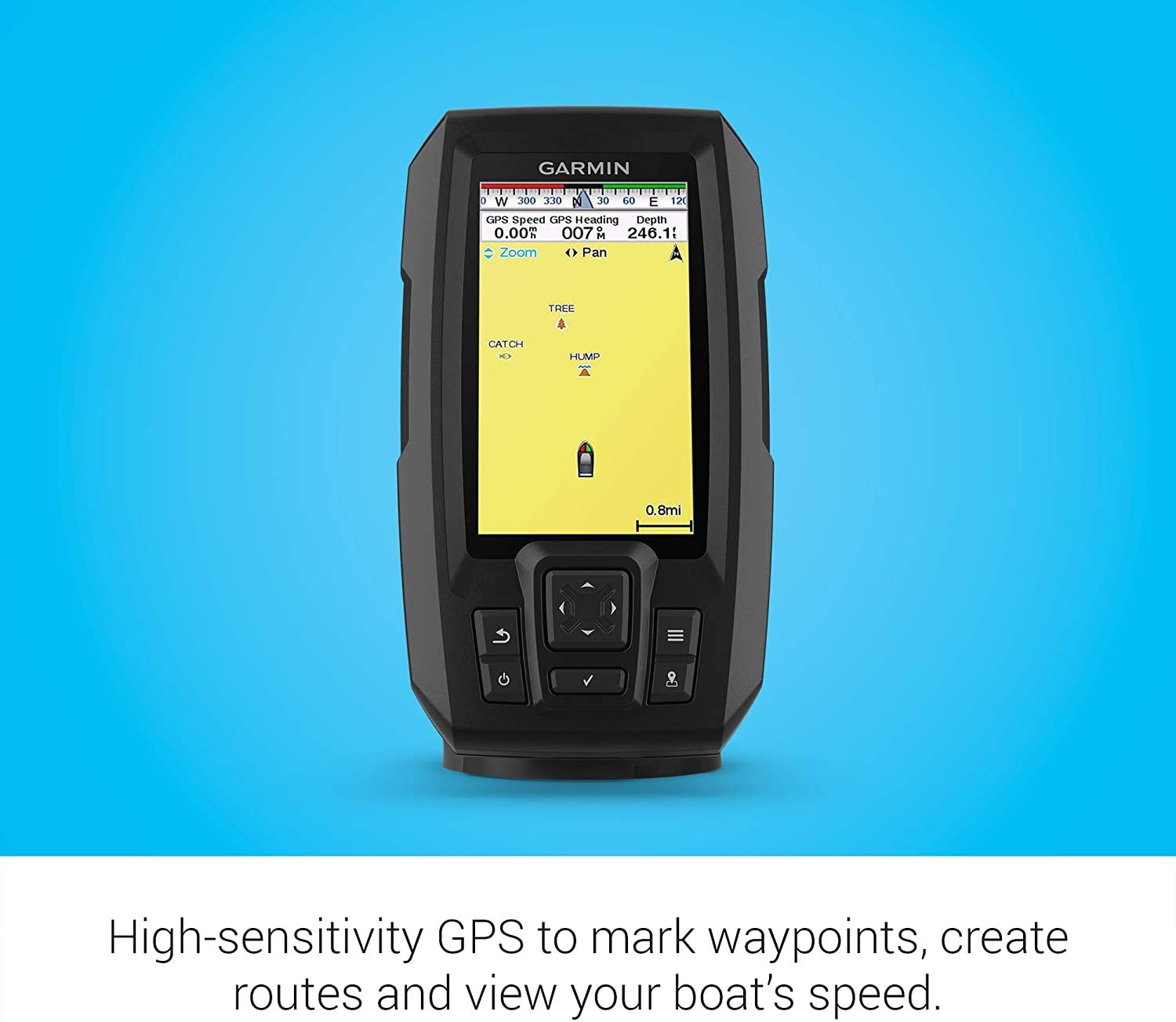 Foto 7 pulgar | Fishfinder Garmin Striker Vivid De 4 Cv Con Transductor De 4 Pulgadas - Venta Internacional.