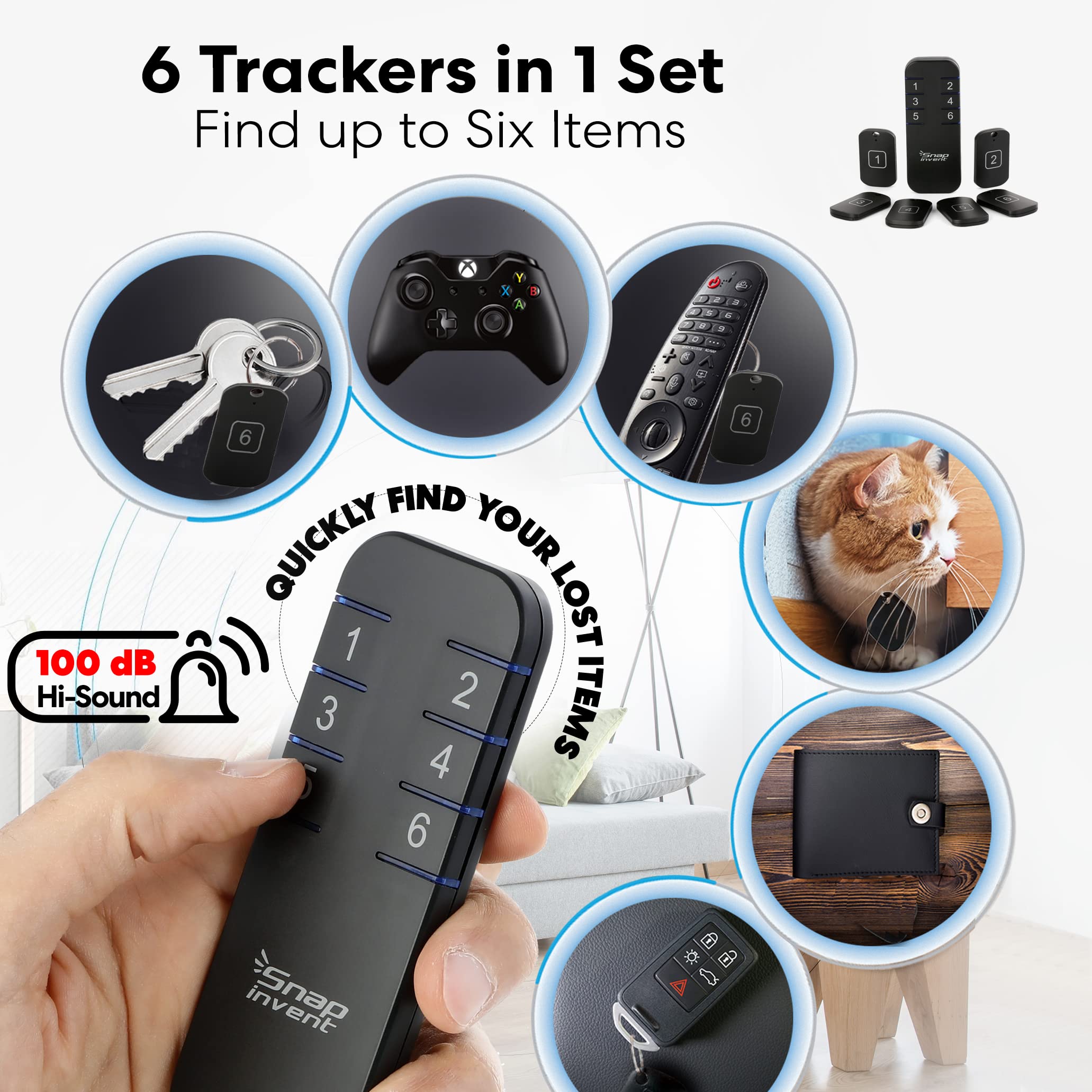 Foto 3 pulgar | Key Finder Tag Trackers & Retriever - Beeper Locators - Venta Internacional.