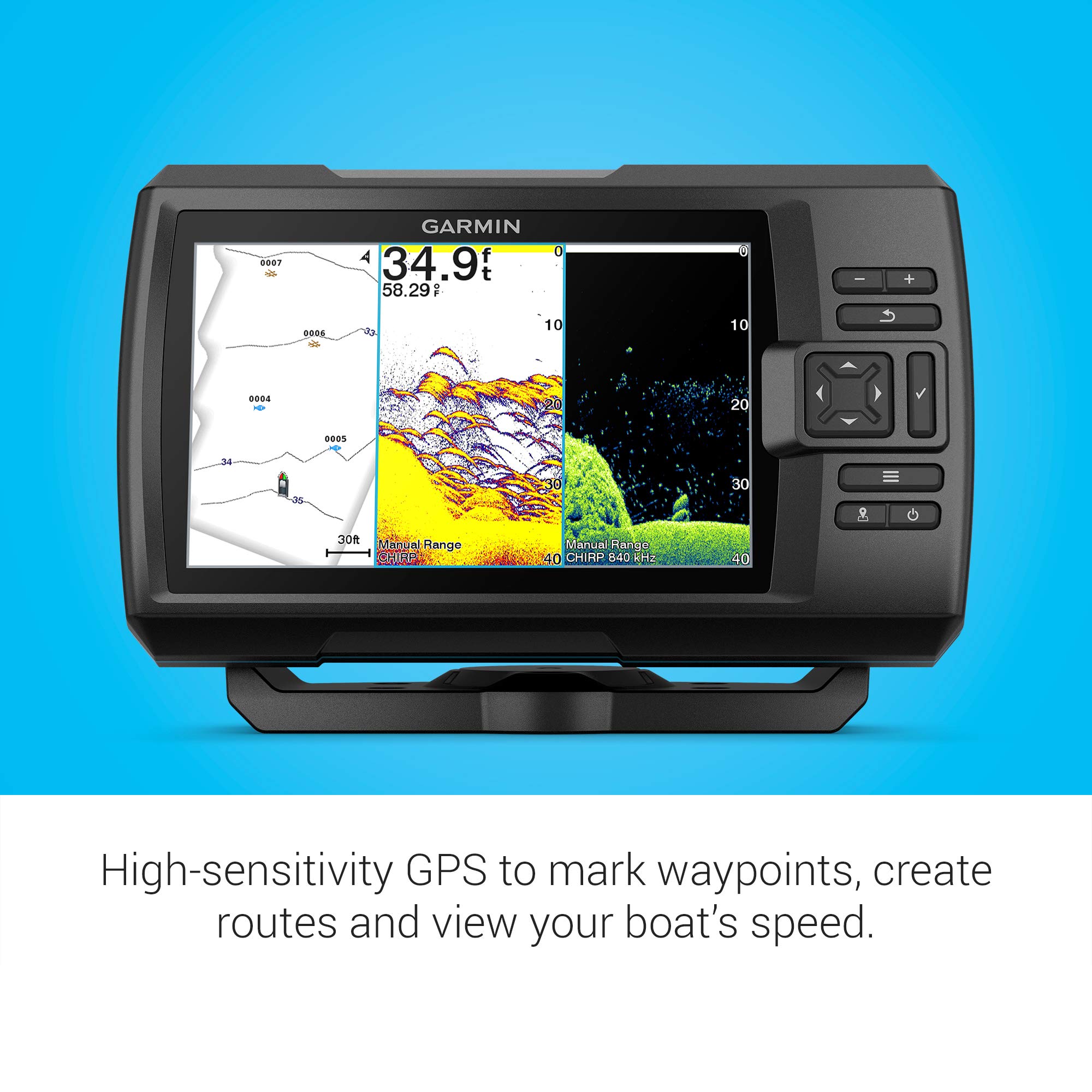 Foto 6 pulgar | Fishfinder Garmin Striker Vivid 7 Cv 7 Pulgadas Con Transductor - Venta Internacional.