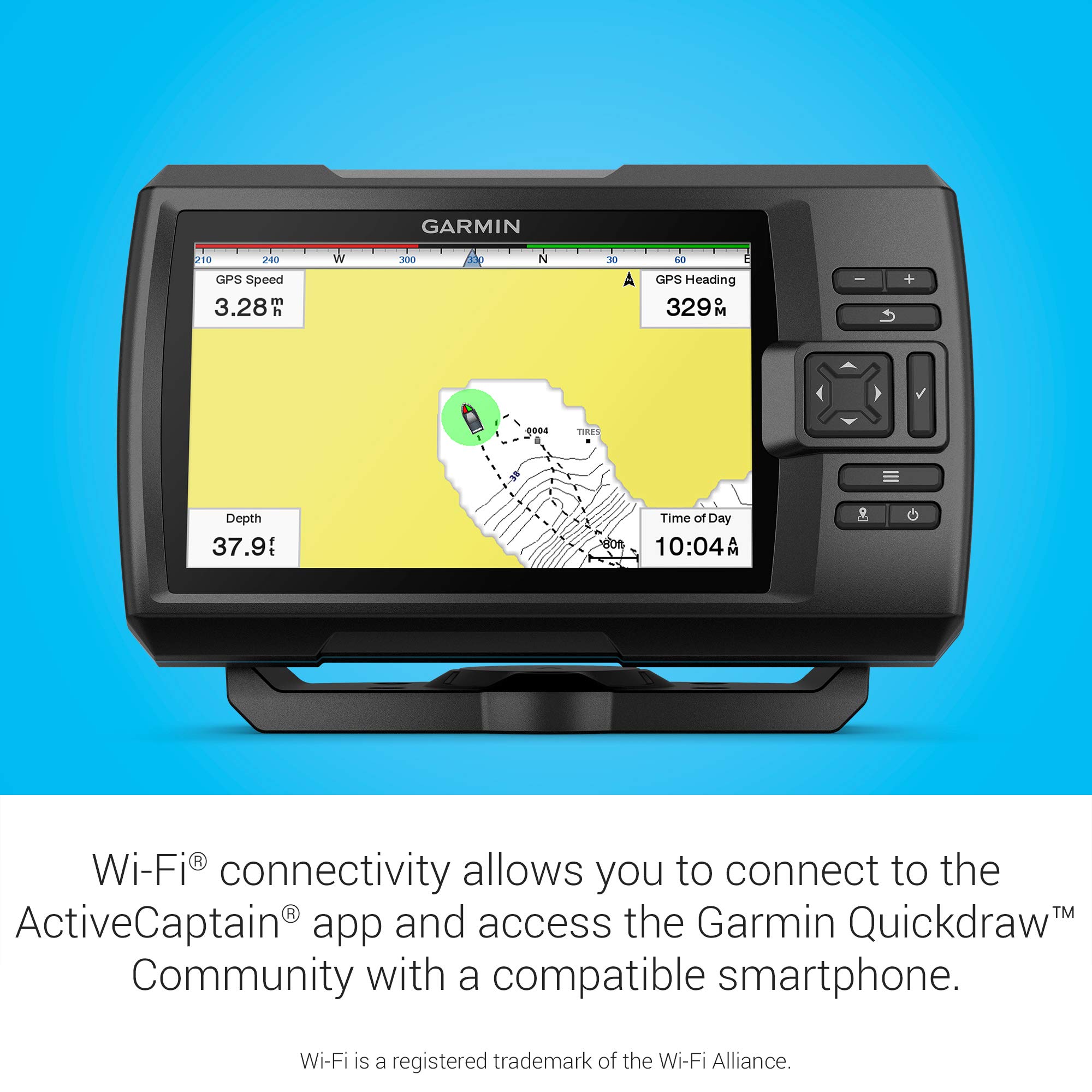 Foto 7 pulgar | Fishfinder Garmin Striker Vivid 7 Cv 7 Pulgadas Con Transductor - Venta Internacional.