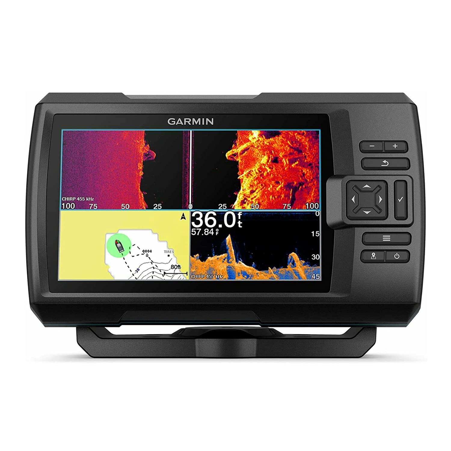 Foto 6 pulgar | Fishfinder Garmin Striker Vivid 7sv De 7 Pulgadas Con Transductor - Venta Internacional.